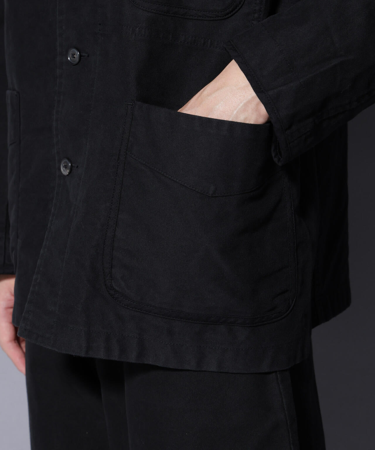 PORTER CLASSIC/MOLESKIN FRENCH JACKET(セットアップ可) 6705212077