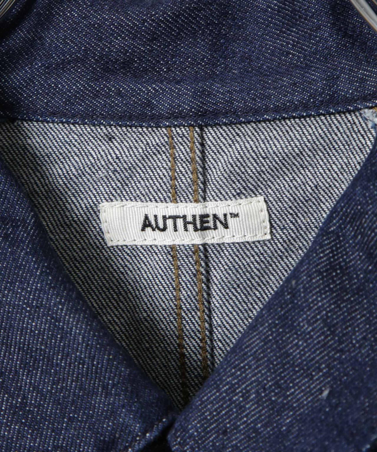 AUTHEN/VINTAGE DENIM ENGINEER JACKET 6705212094
