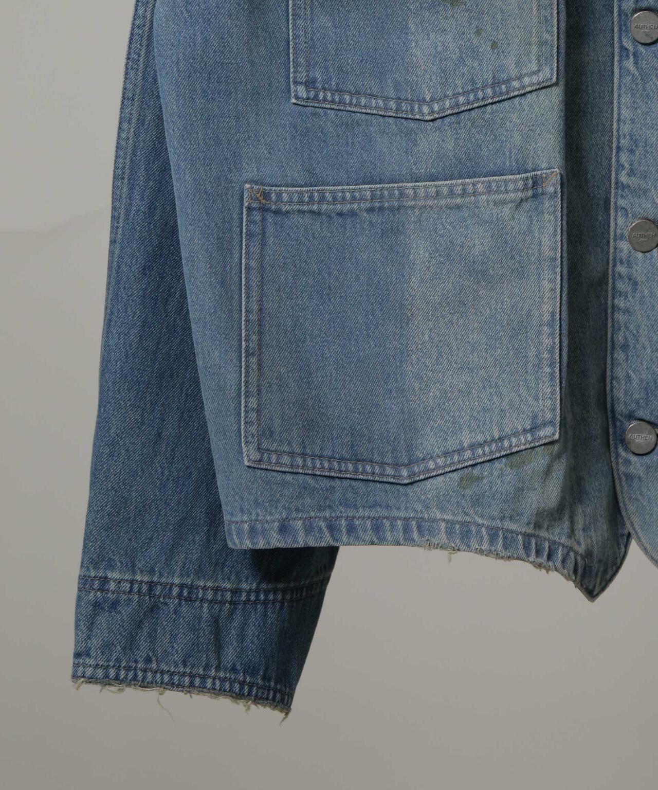 AUTHEN/VINTAGE DENIM ENGINEER JACKET 6705212095
