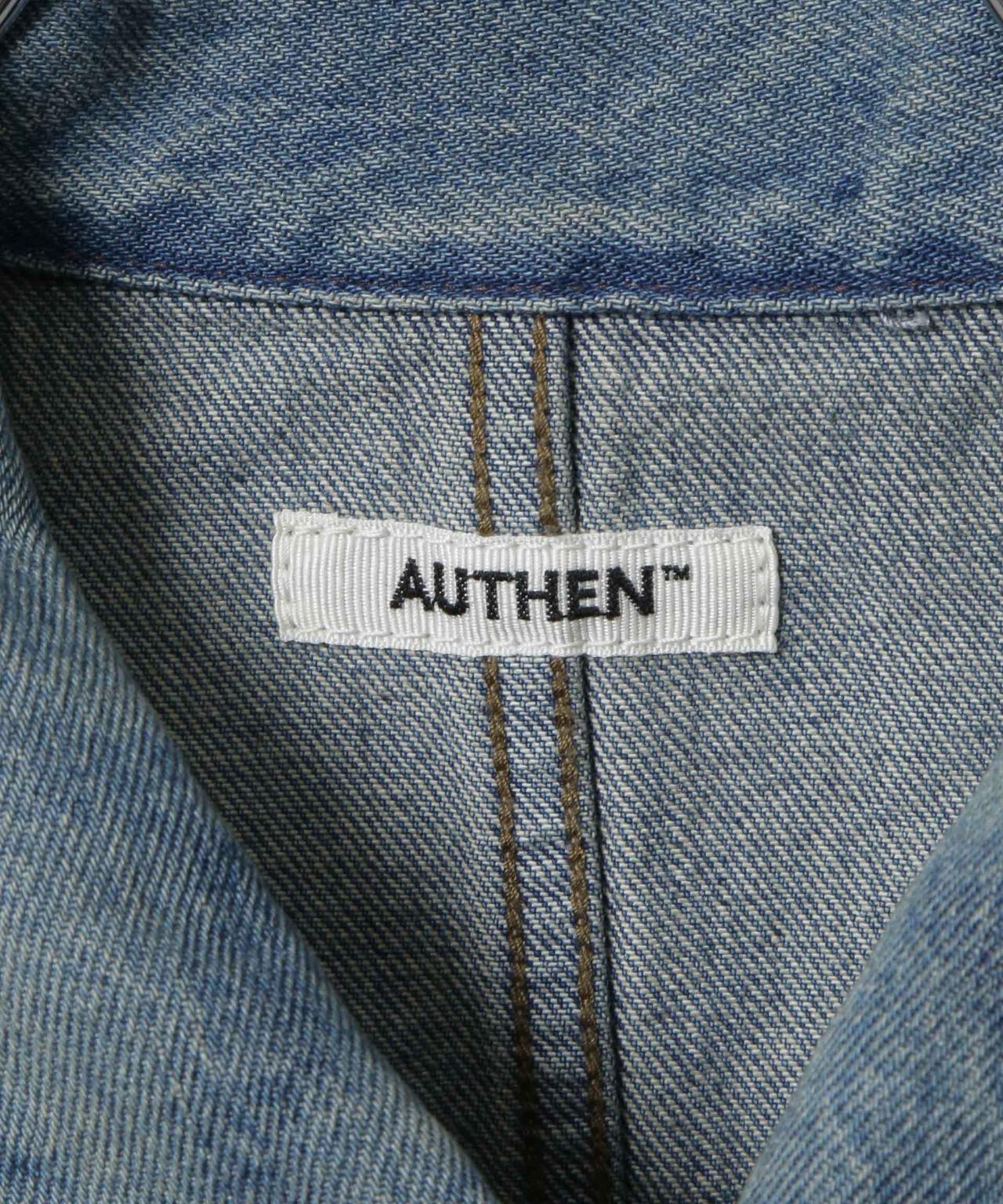 AUTHEN/VINTAGE DENIM ENGINEER JACKET 6705212095