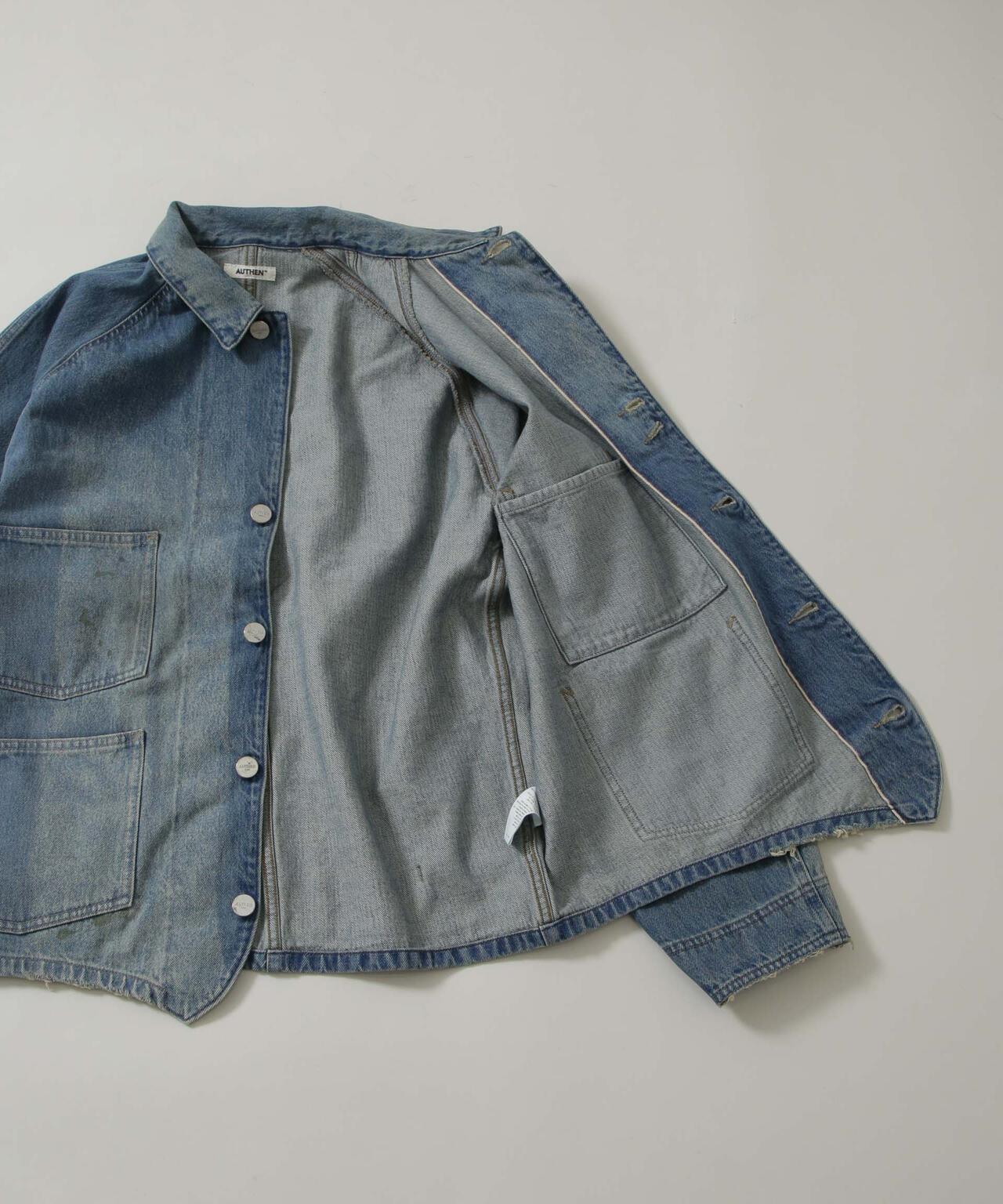 AUTHEN/VINTAGE DENIM ENGINEER JACKET 6705212095