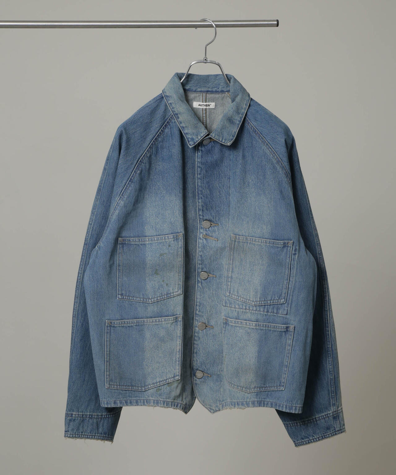 AUTHEN/VINTAGE DENIM ENGINEER JACKET 6705212095