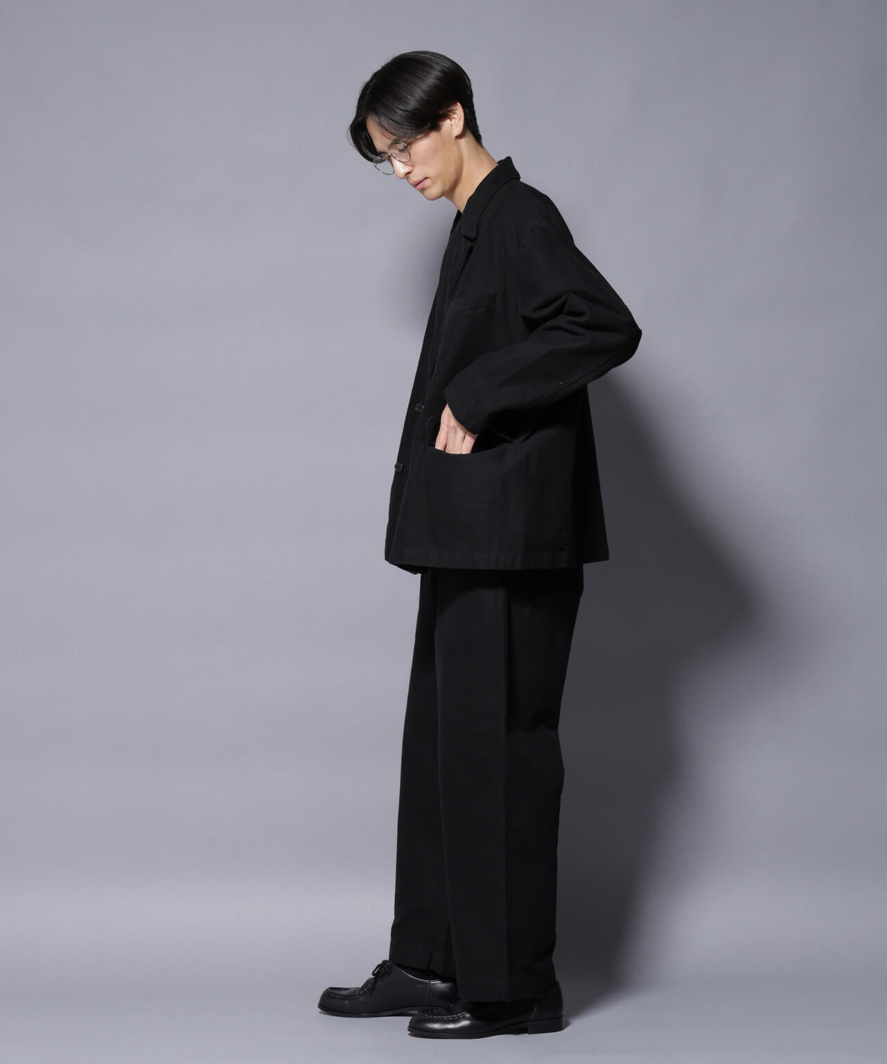 PORTER CLASSIC/MOLESKIN GENE KELLY PANTS(セットアップ可) 6705227148