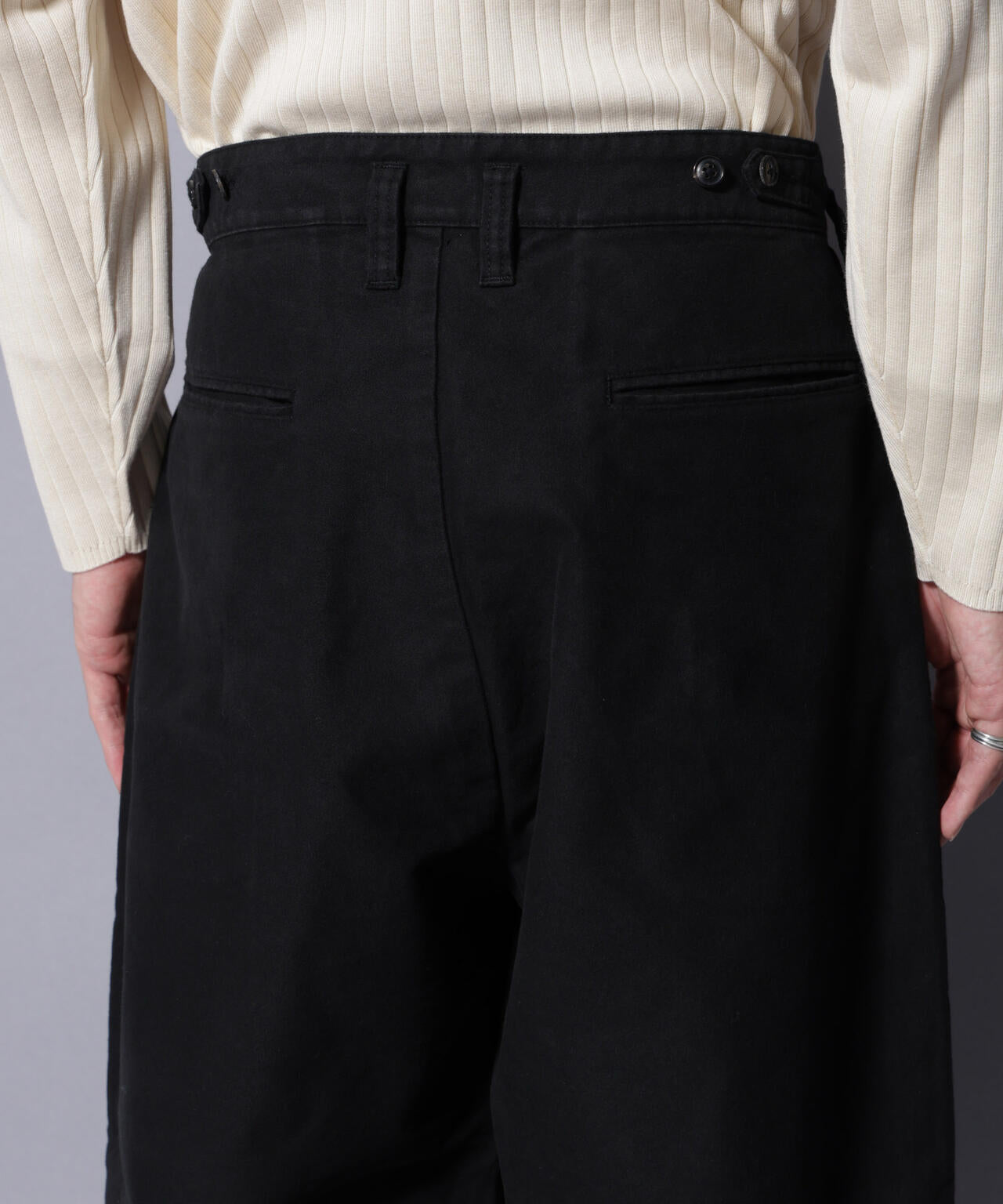 PORTER CLASSIC/MOLESKIN GENE KELLY PANTS(セットアップ可) 6705227148