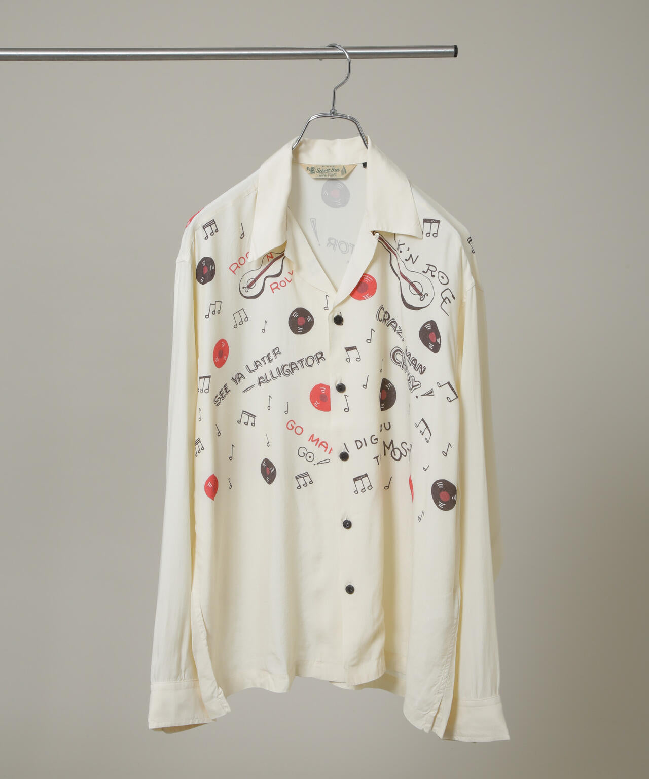 Schott/ROCK'N ROLL RAYON SHIRT 6706120022