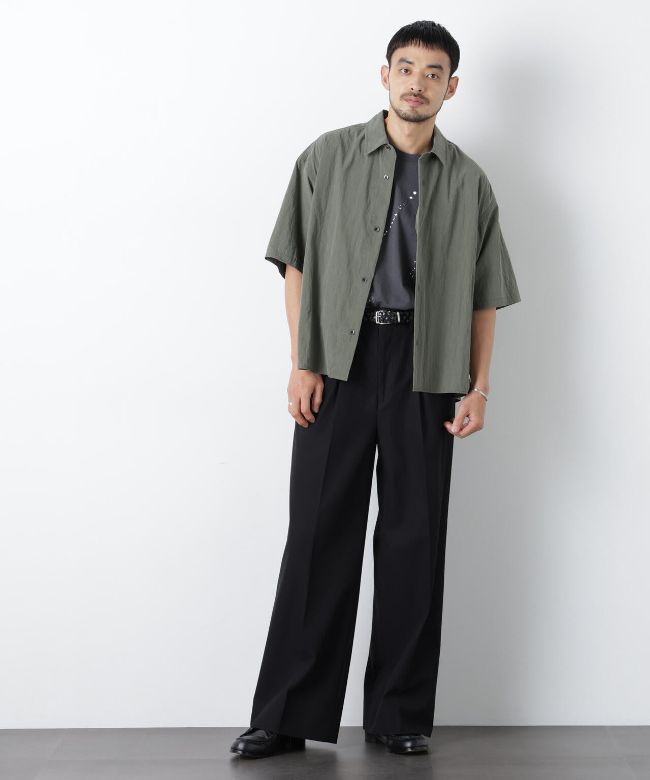 benine 9/Two-Tuck Chino Slacks 6706127003