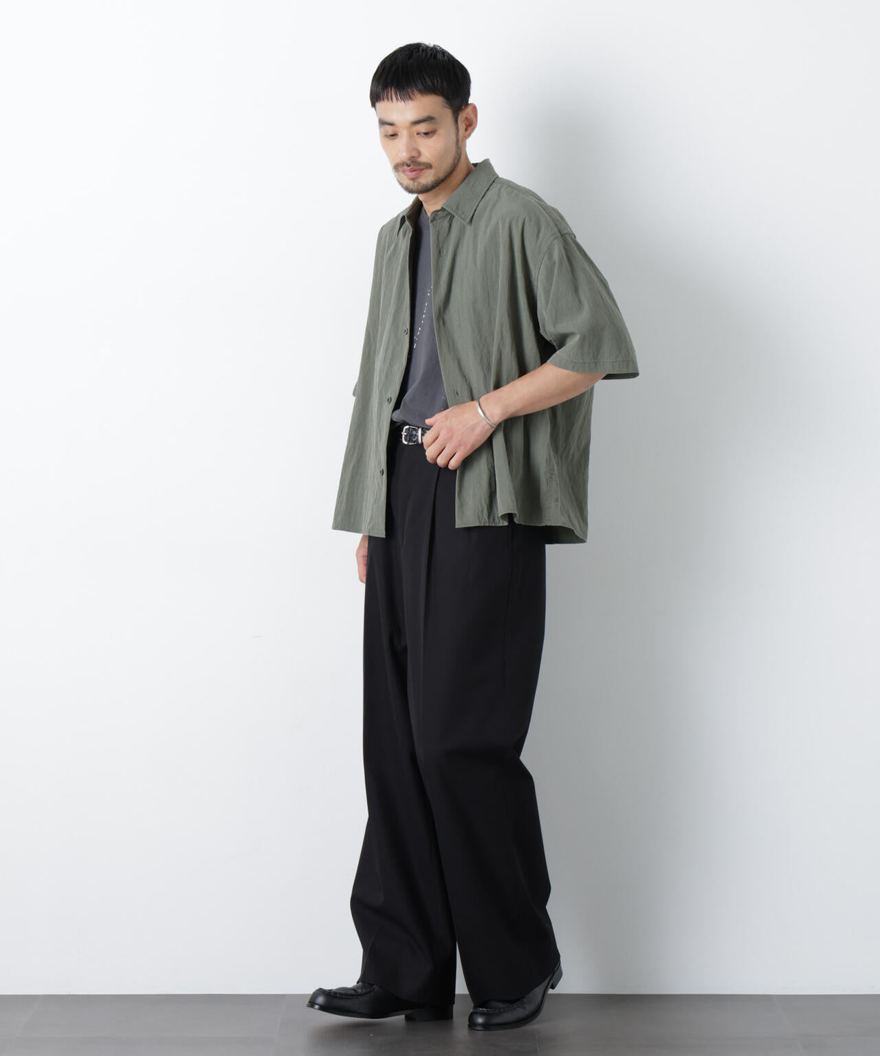 benine 9/Two-Tuck Chino Slacks 6706127003