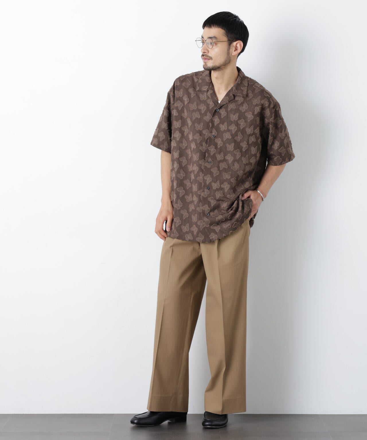 benine 9/Two-Tuck Chino Slacks 6706127003