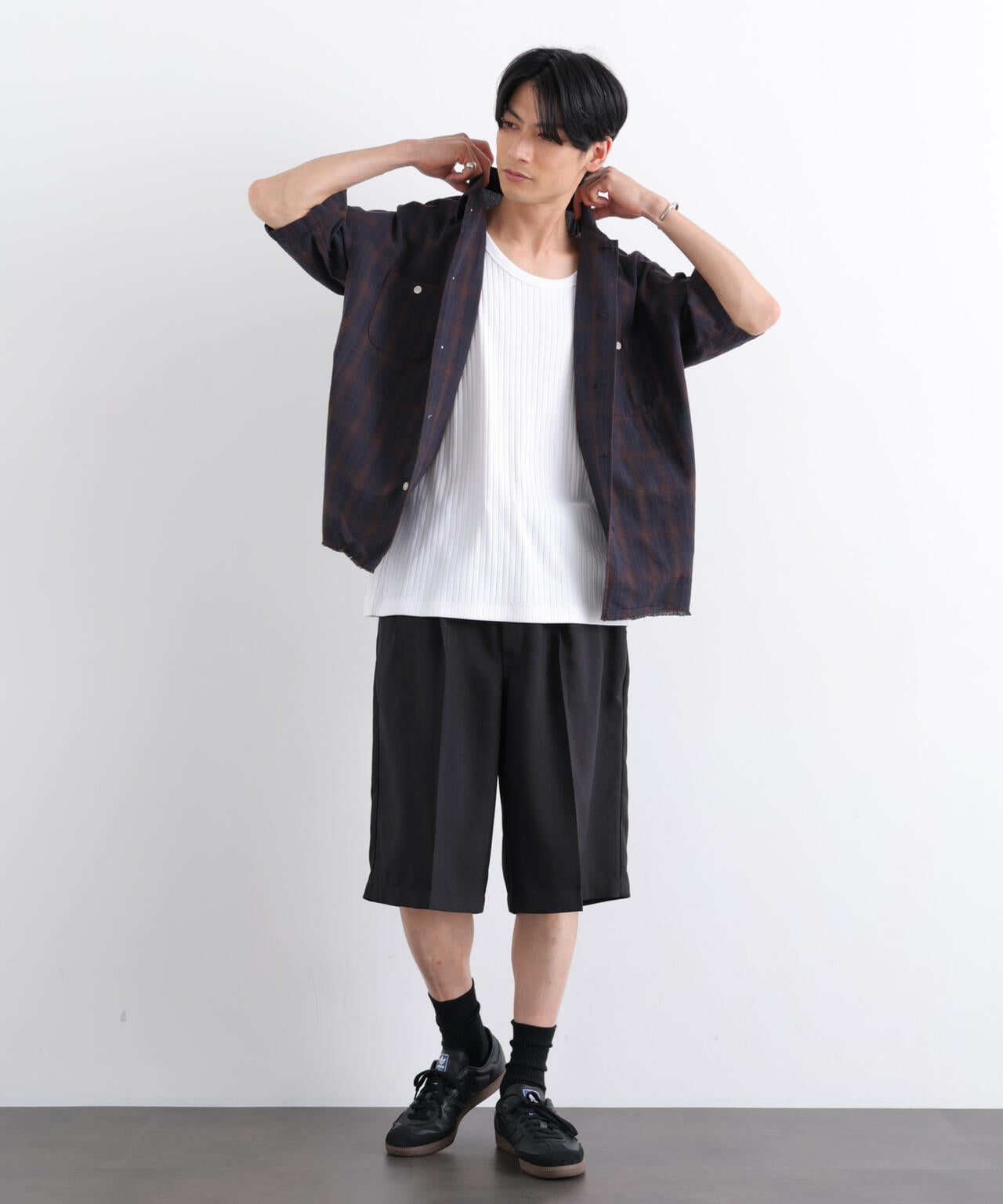 Dickies/別注 Wide Tuck Short Pants 6706128005