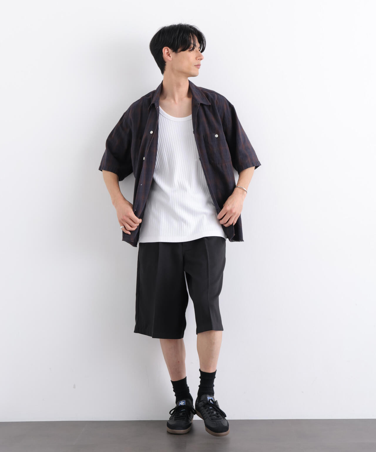 Dickies/別注 Wide Tuck Short Pants 6706128005