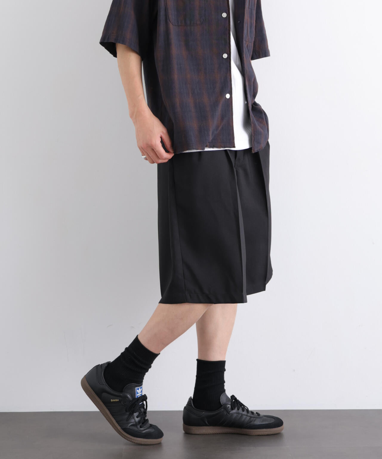 Dickies/別注 Wide Tuck Short Pants 6706128005