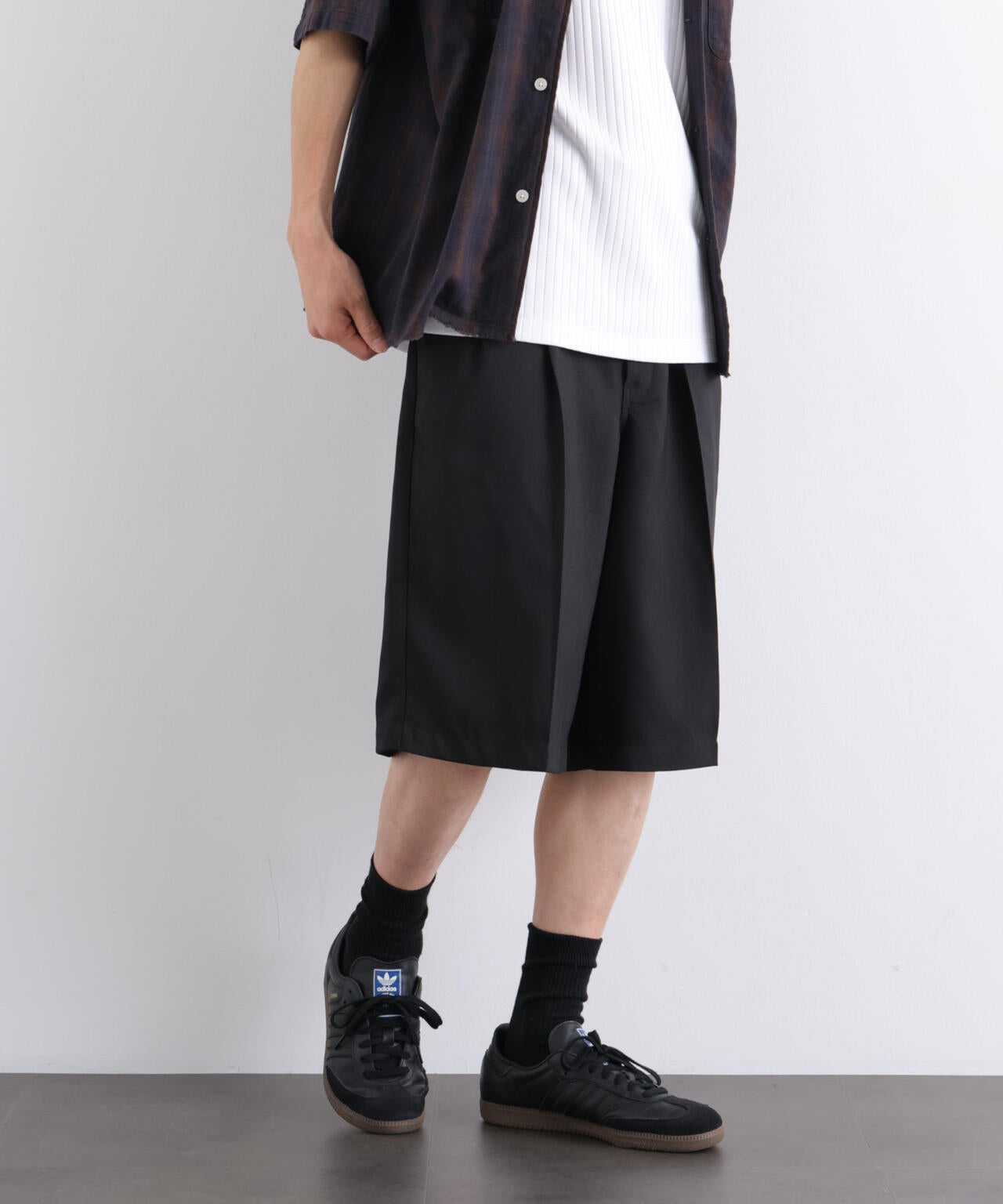 Dickies/別注 Wide Tuck Short Pants 6706128005