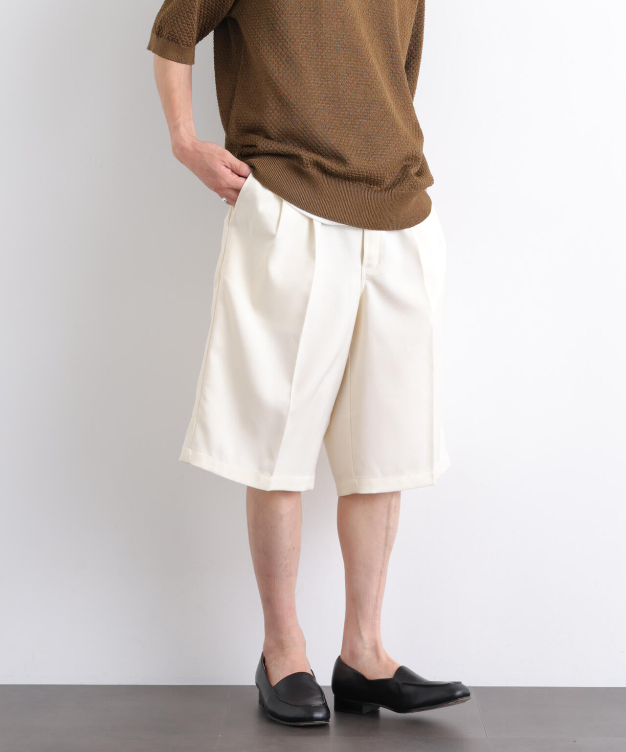 Dickies/別注 Wide Tuck Short Pants 6706128005
