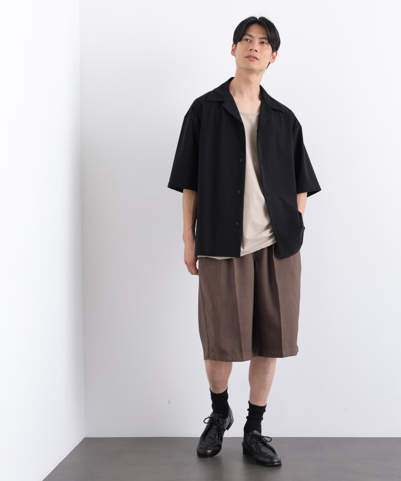 Dickies/別注 Wide Tuck Short Pants 6706128005