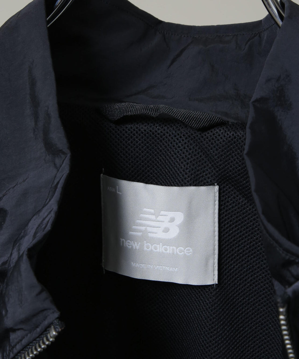 new balance/NB GREY ナイロンジャケット(セットアップ可) 6706212010