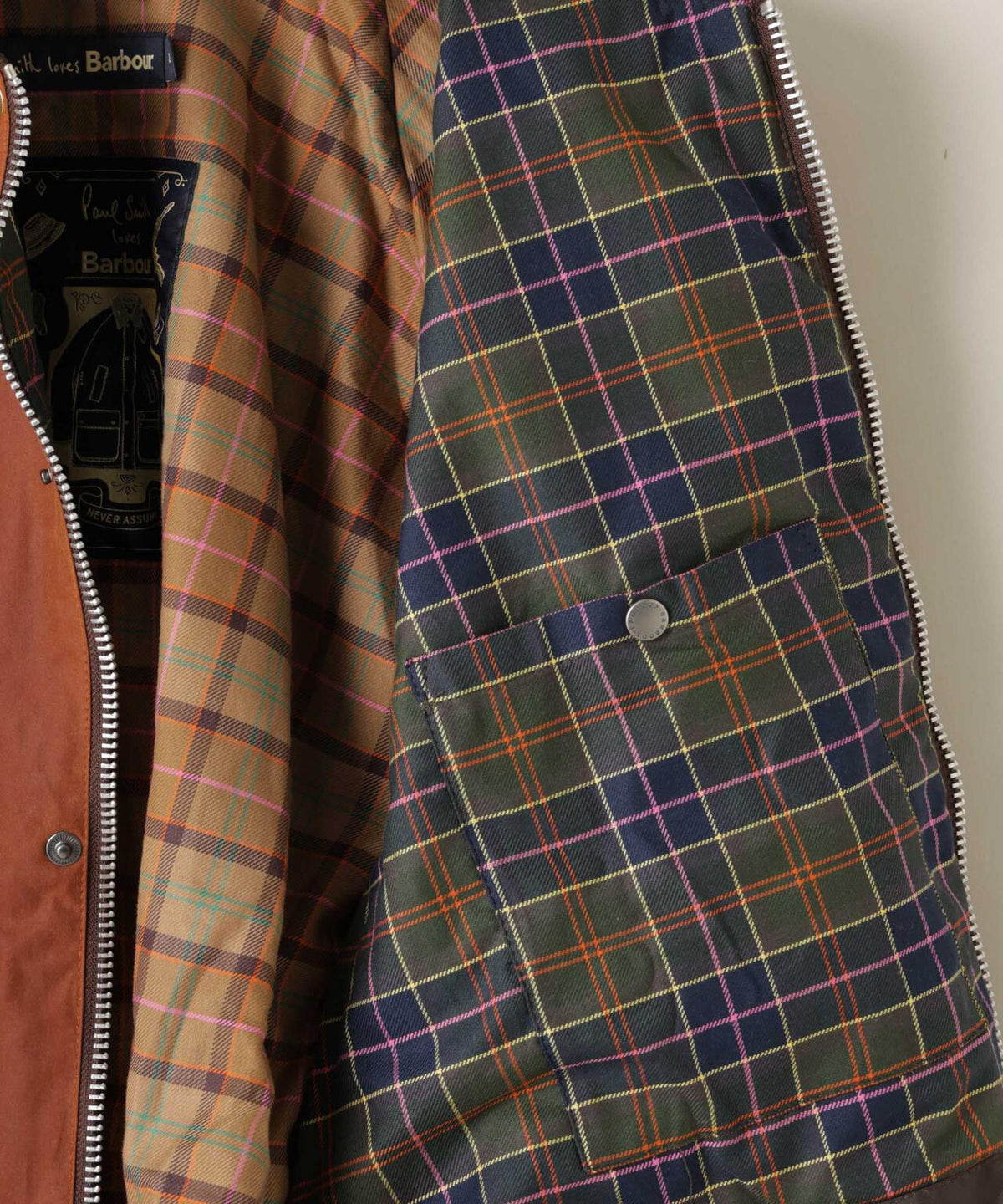 BARBOUR X PAUL SMITH/TRANSPORT WAX JACKET 6706212011
