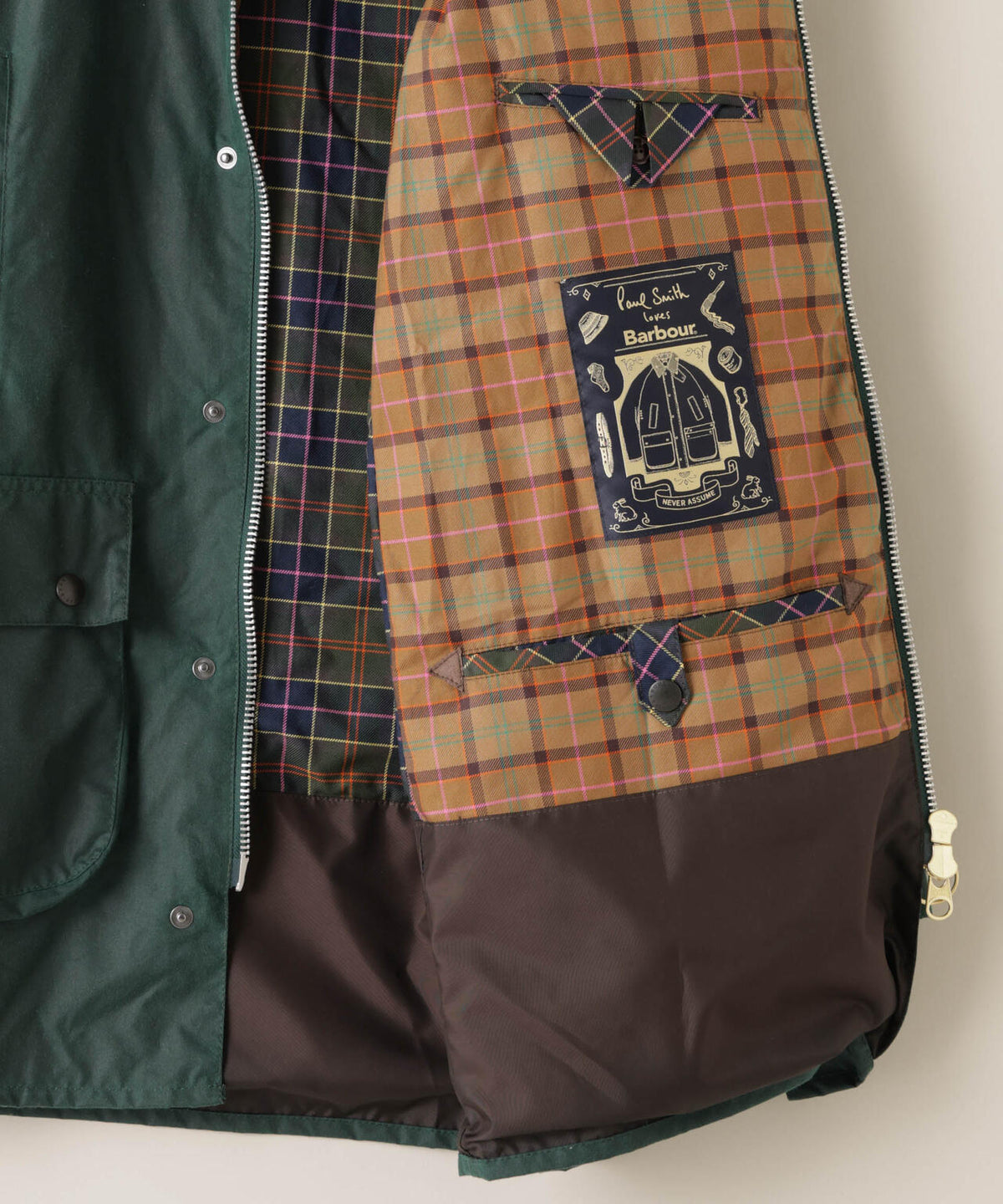 BARBOUR X PAUL SMITH/GAMEFAIR WAX JACKET 6706212012