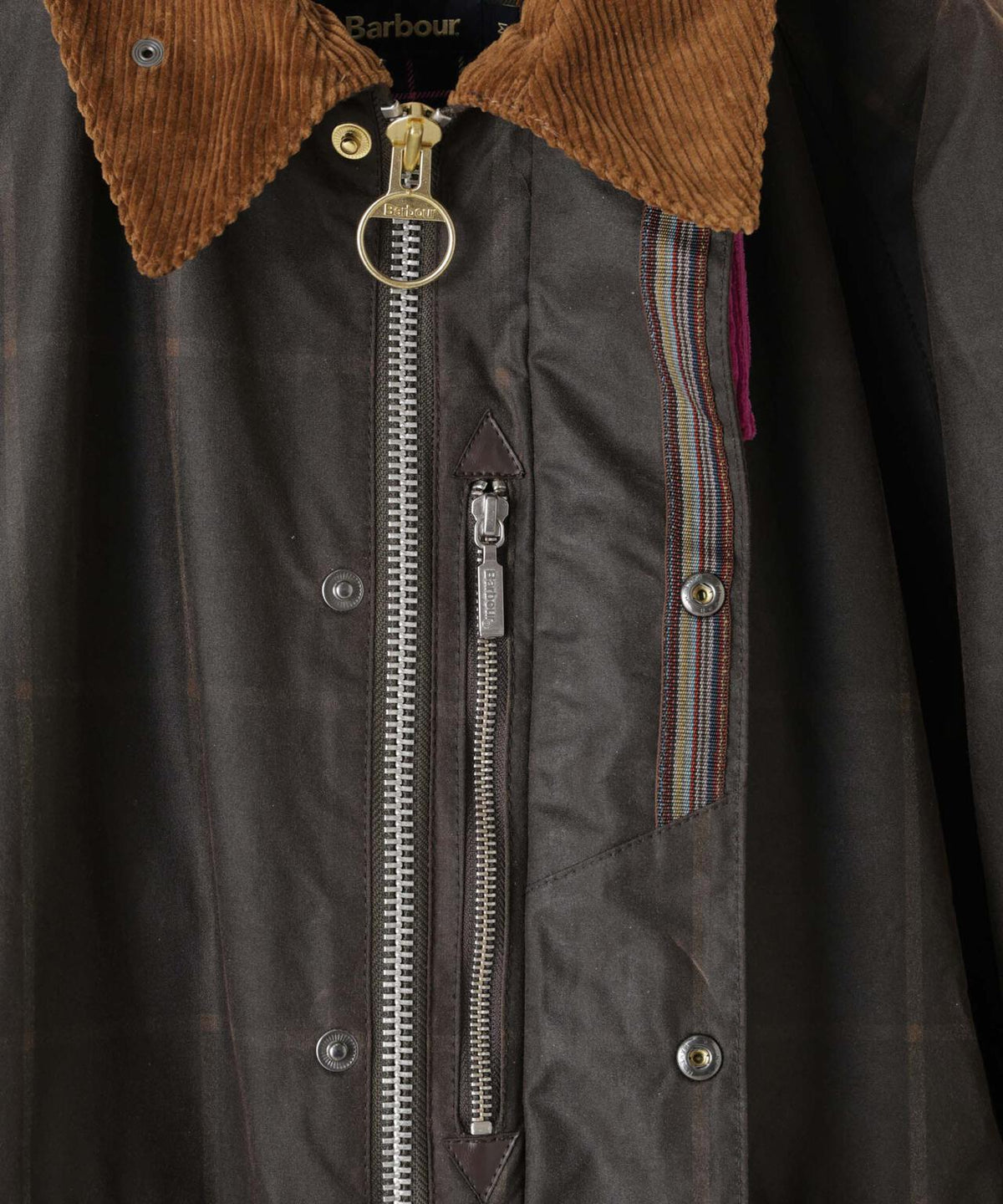 BARBOUR X PAUL SMITH/TRANSPORT WINDOWPANE WAX JK 6706212013