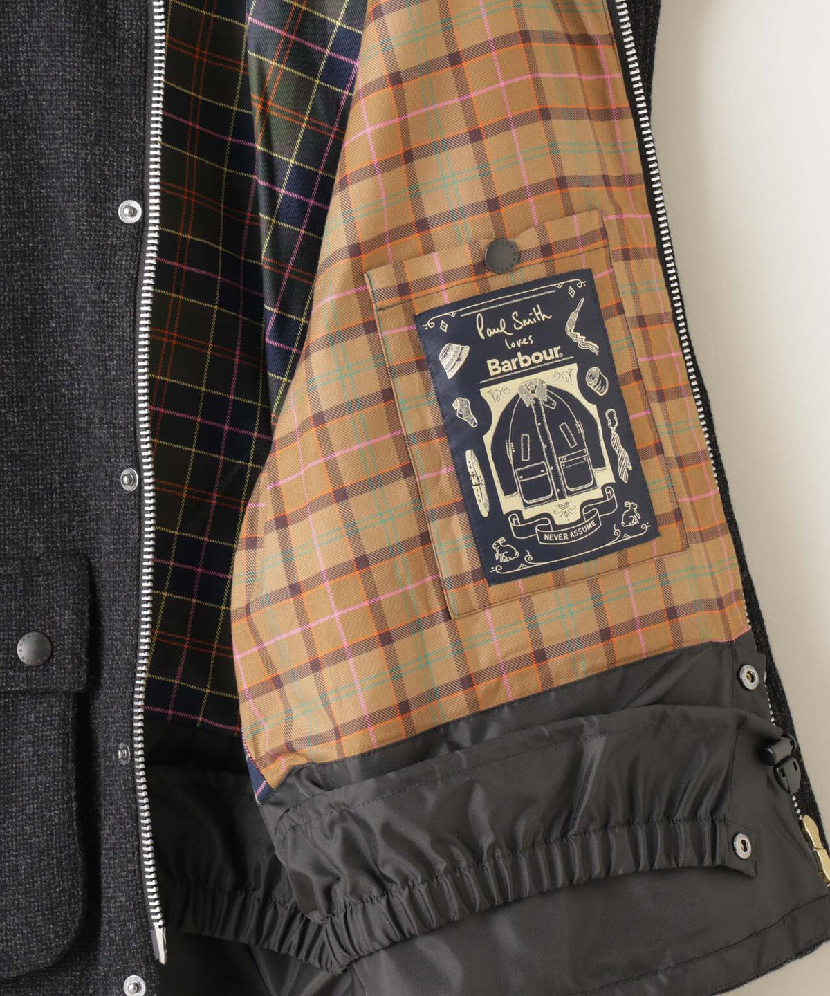 BARBOUR X PAUL SMITH/TRANSPORT WOOL JACKET 6706212015