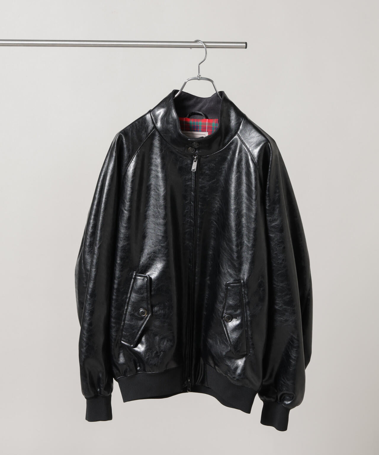 BARACUTA/別注 G9 フェイクレザー ショート ブルゾン 6706212033