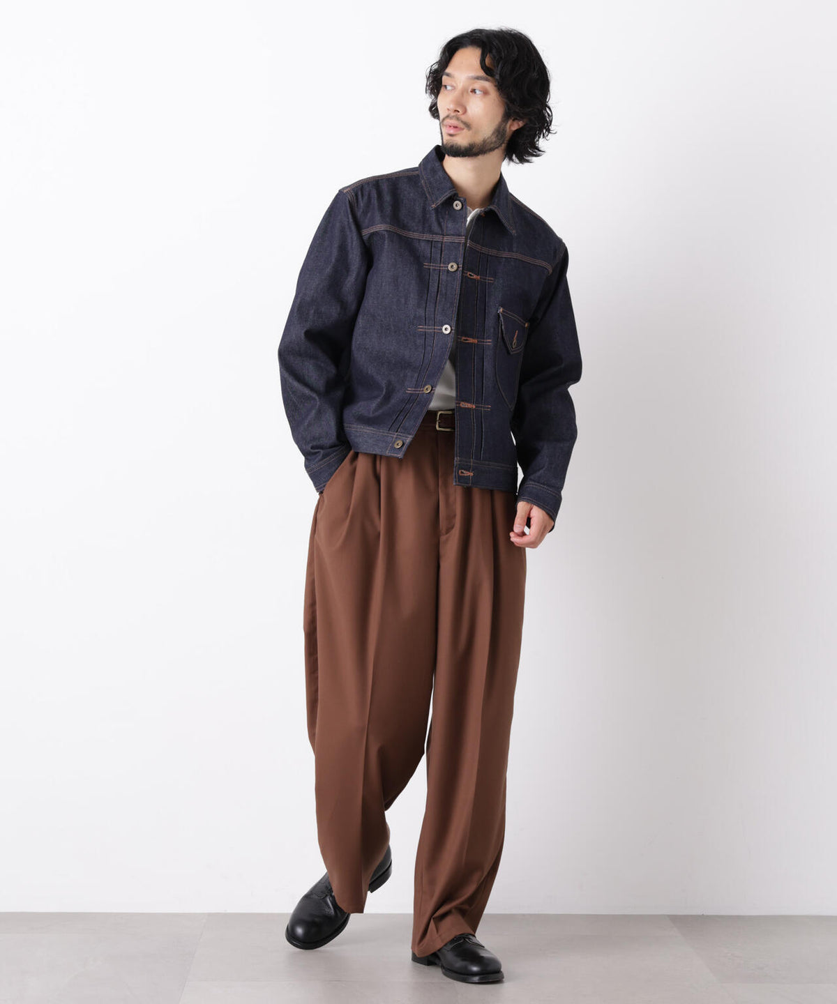 Lee/別注 COW BOY JACKET(セットアップ可) 6706212107