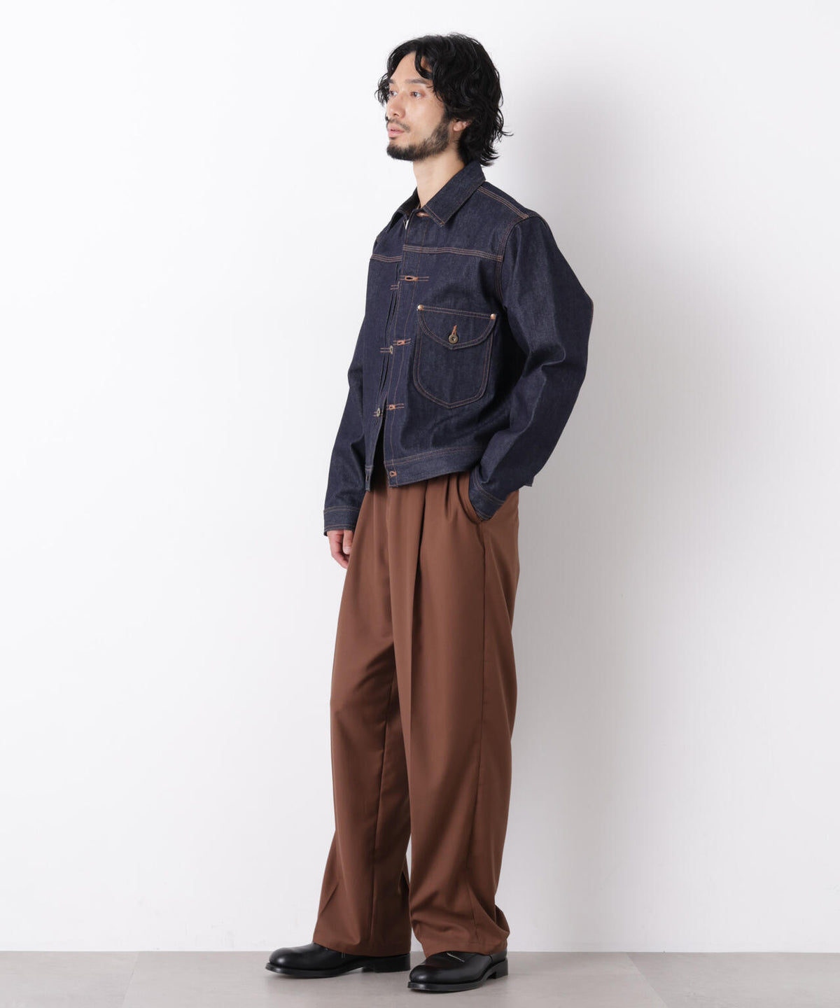Lee/別注 COW BOY JACKET(セットアップ可) 6706212107