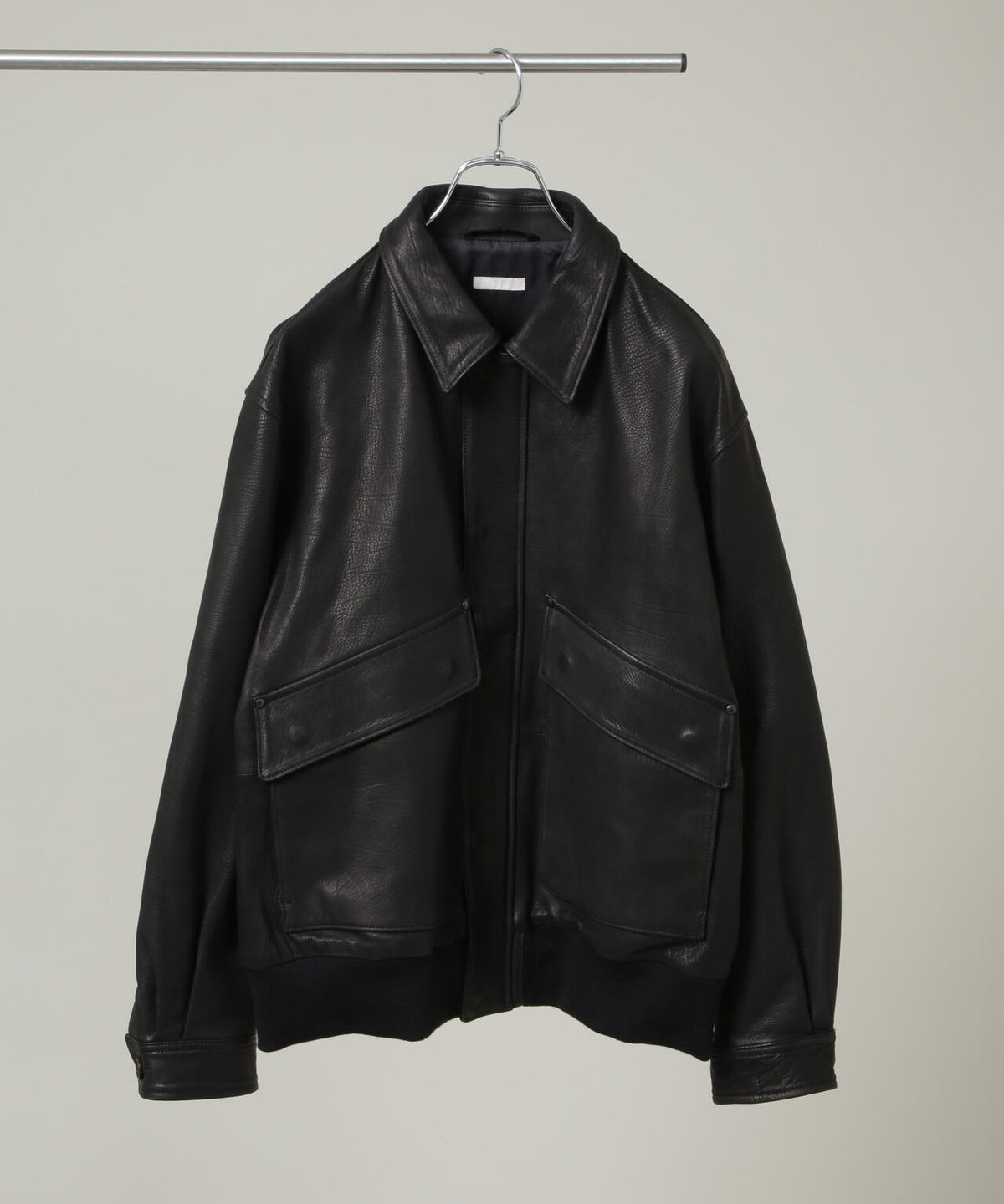 ULTERIOR/CALF LEATHER FLIGHT JKT 6706213021