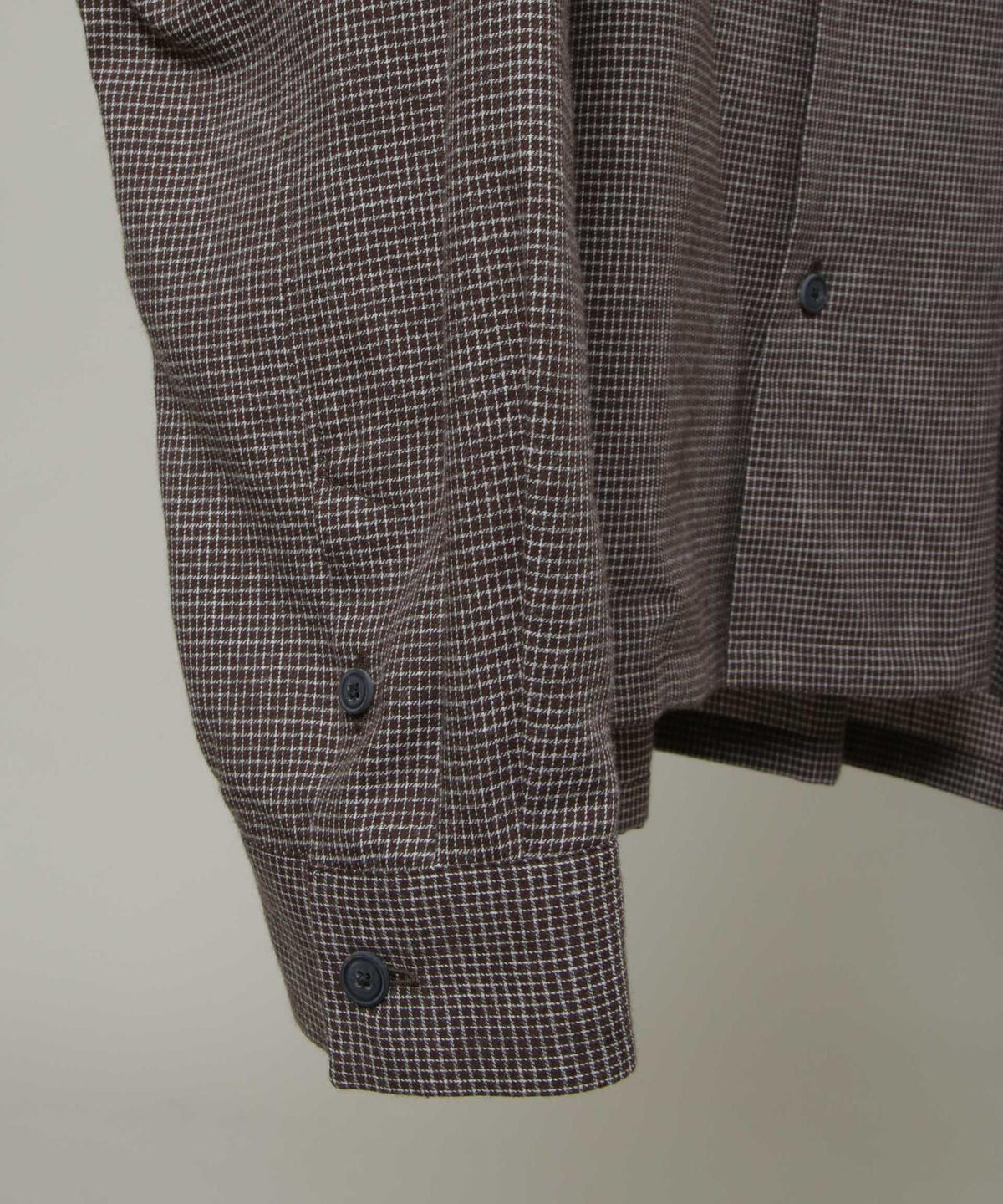ATON/COTTON YAK OPEN COLLAR SHIRT 6706220009