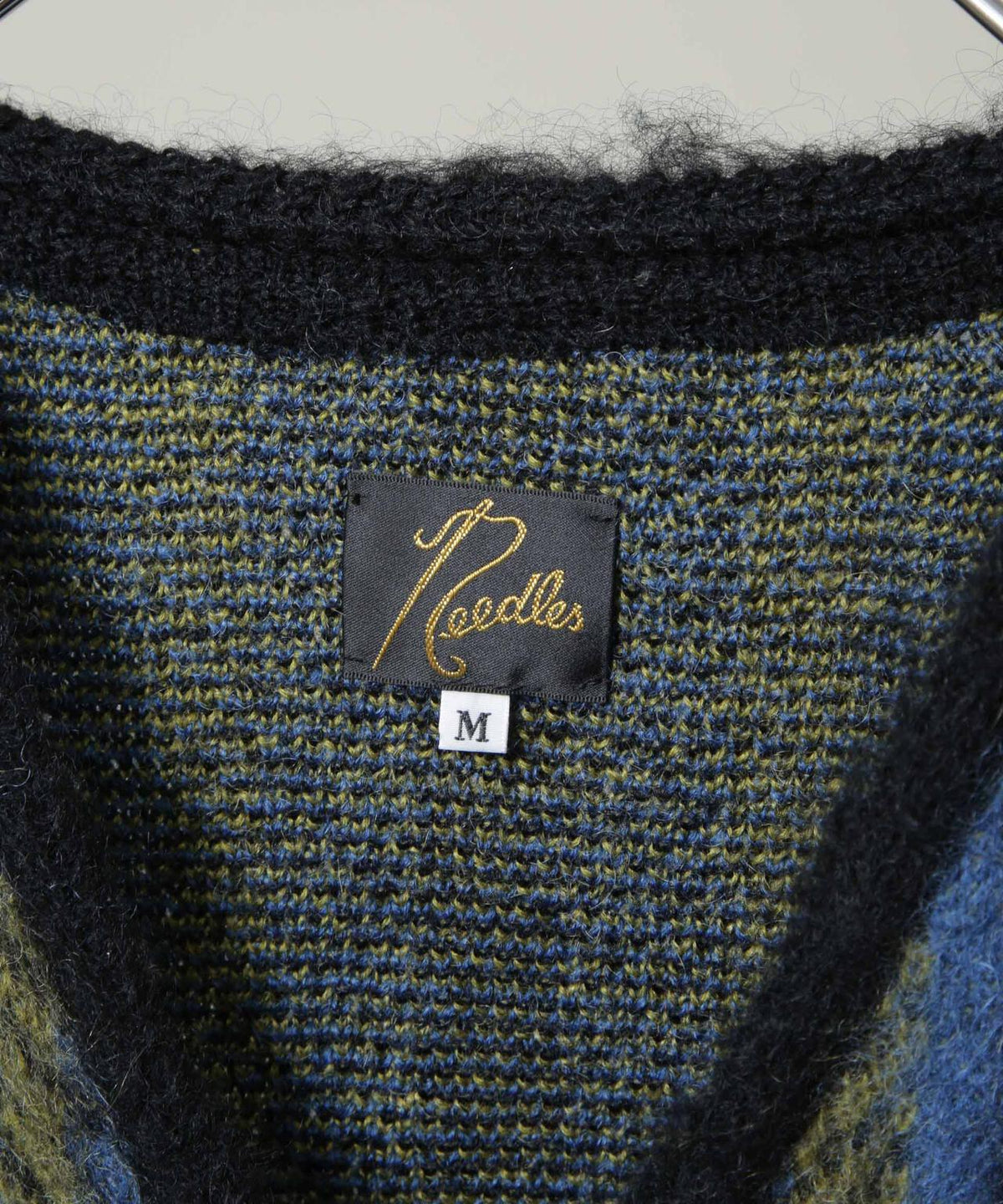 Needles/Mohair Cardigan - Stripe 6706222004