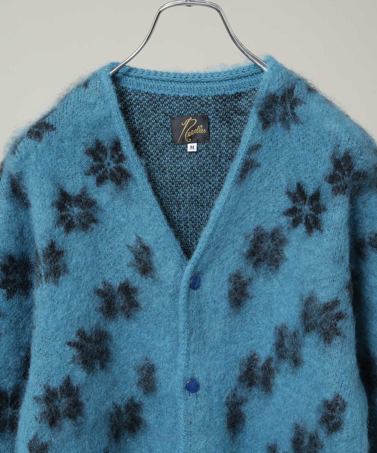 Needles/Mohair Cardigan - Snowflake 6706222005