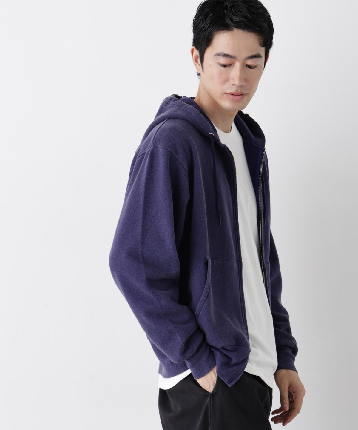 Healthknit/別注 製品加工 Classic Sweat Parker 6706223010