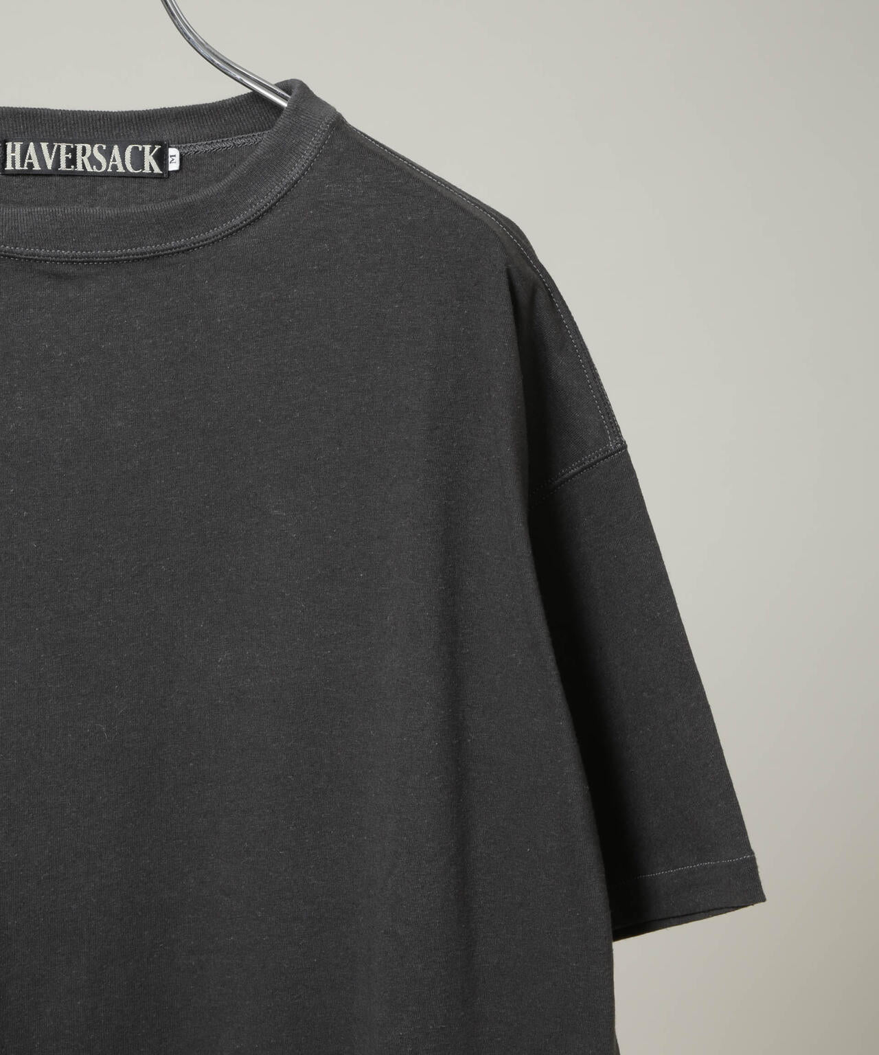 HAVERSACK/コットンヘンプ天竺ルーズフィットTシャツ 6706224001