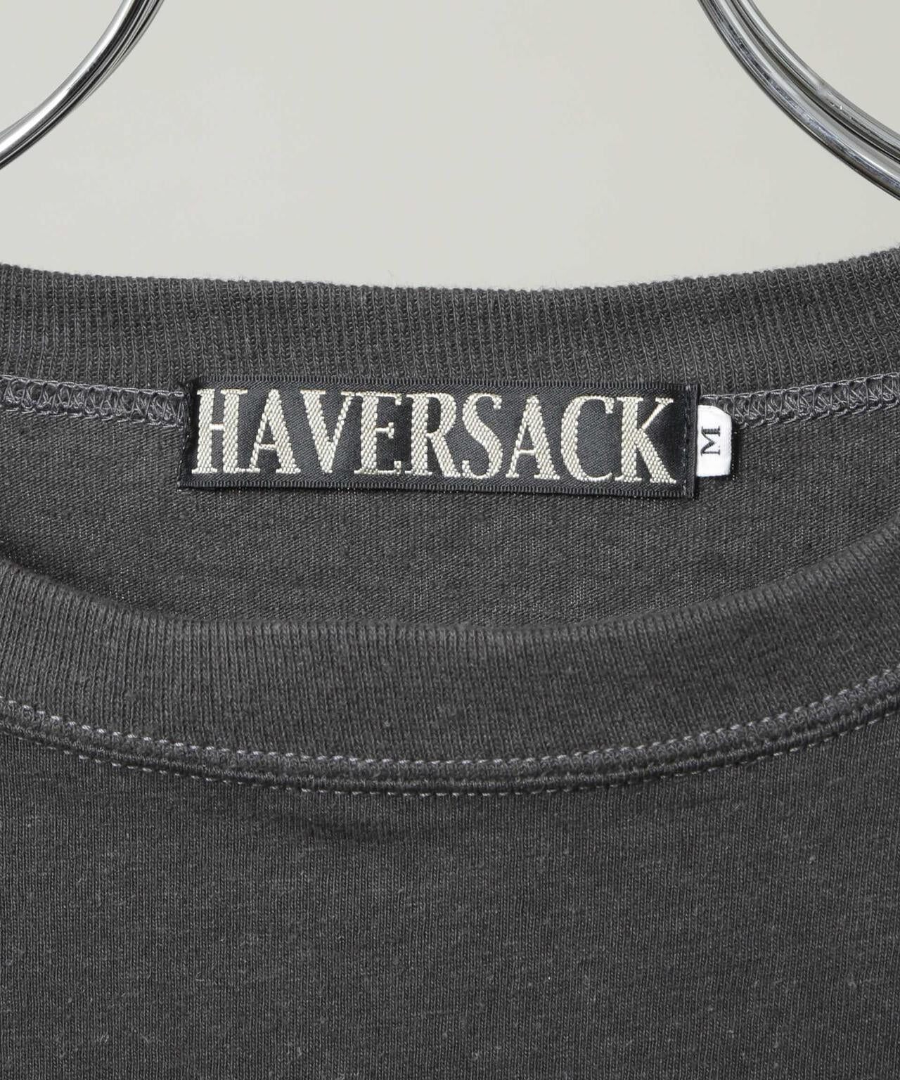 HAVERSACK/コットンヘンプ天竺ルーズフィットTシャツ 6706224001