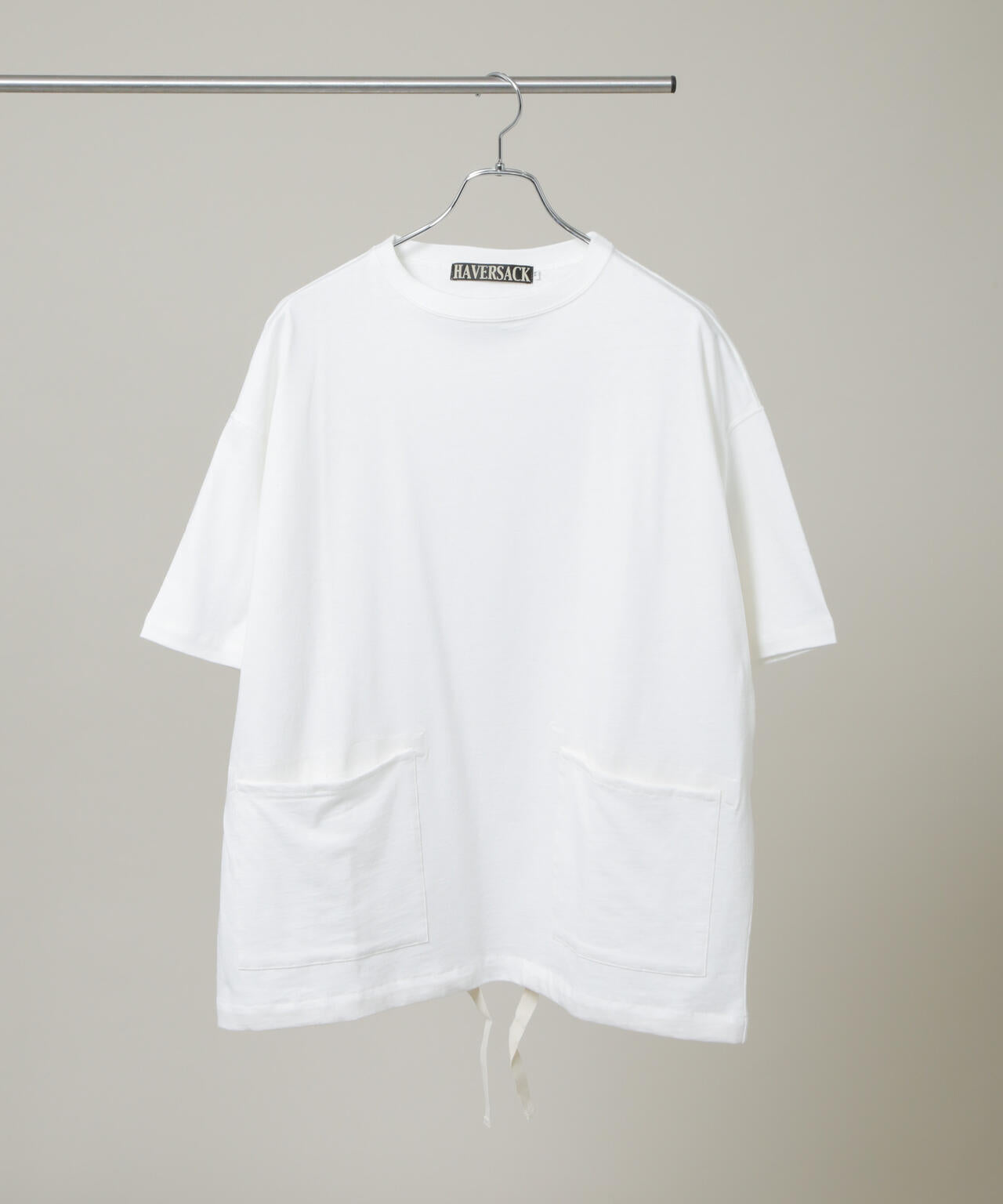 HAVERSACK/コットンヘンプ天竺ルーズフィットTシャツ 6706224001