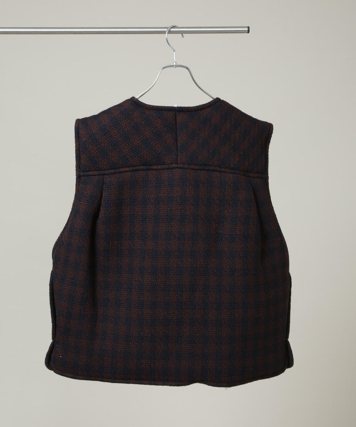 m's braque/4 BUTTON PADDED OUTER-VEST 6706225004