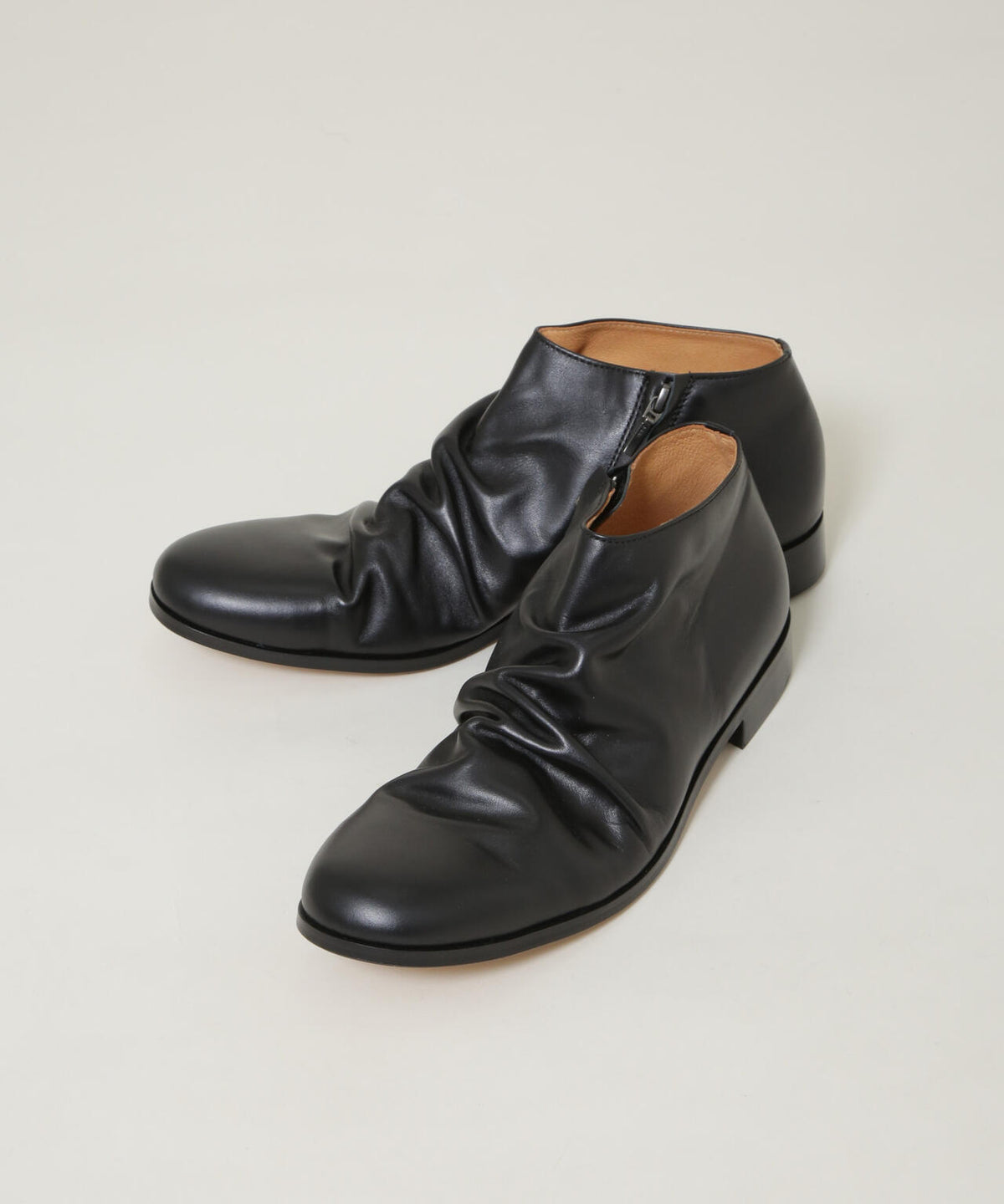 PADRONE THE STANDARD LINE/別注SHORT SIDE ZIP BOOTS/ショートブーツ 6706236041