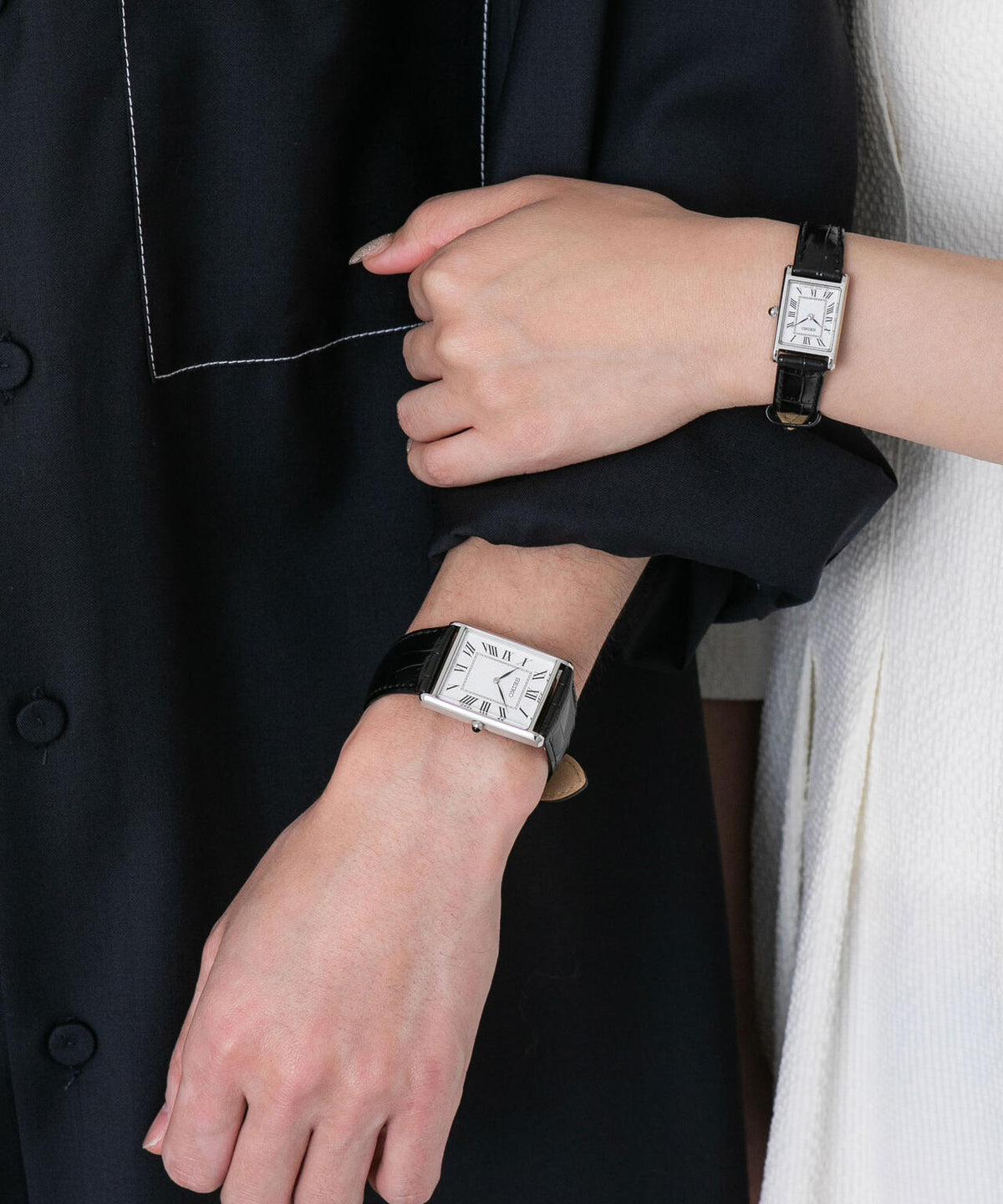 SEIKO/セイコー コラボレーション スクエア ブラック 6706237003