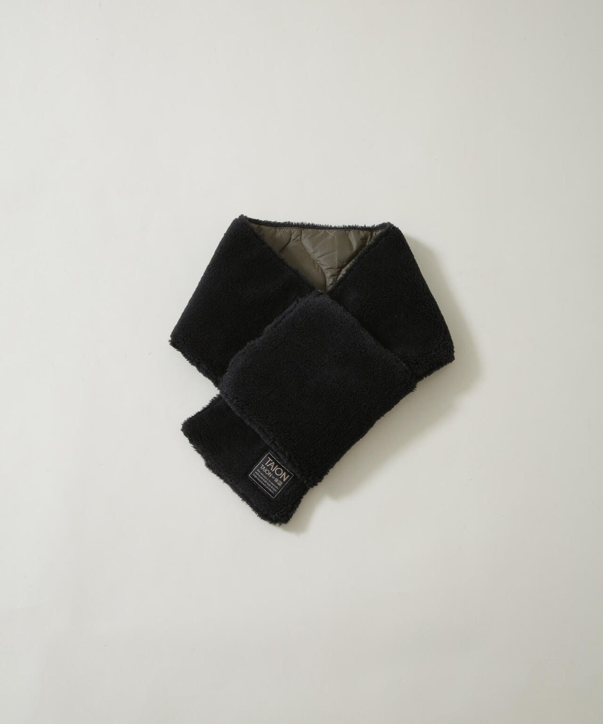 TAION/MILITARY REVERSIBLE DOWN SCARF 6706241002