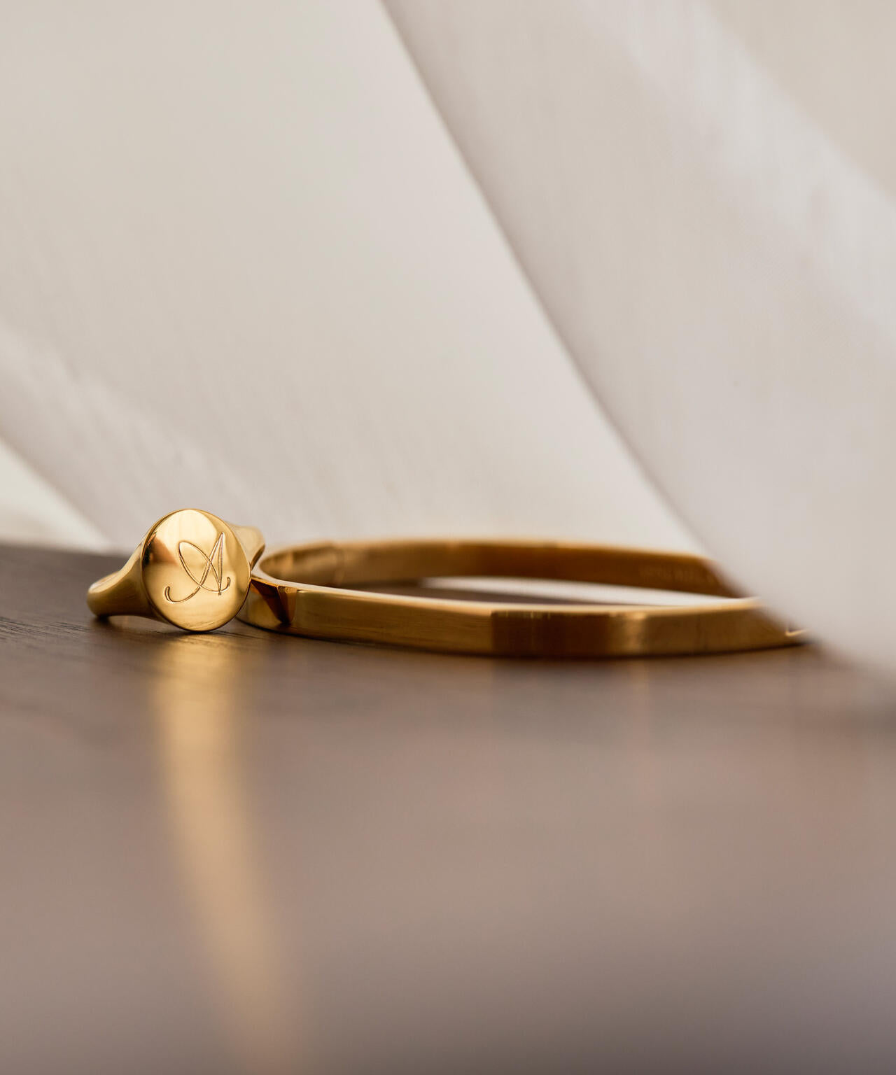 ASSEMBLANC JEWELRY/別注 Signet Ring 6706247001
