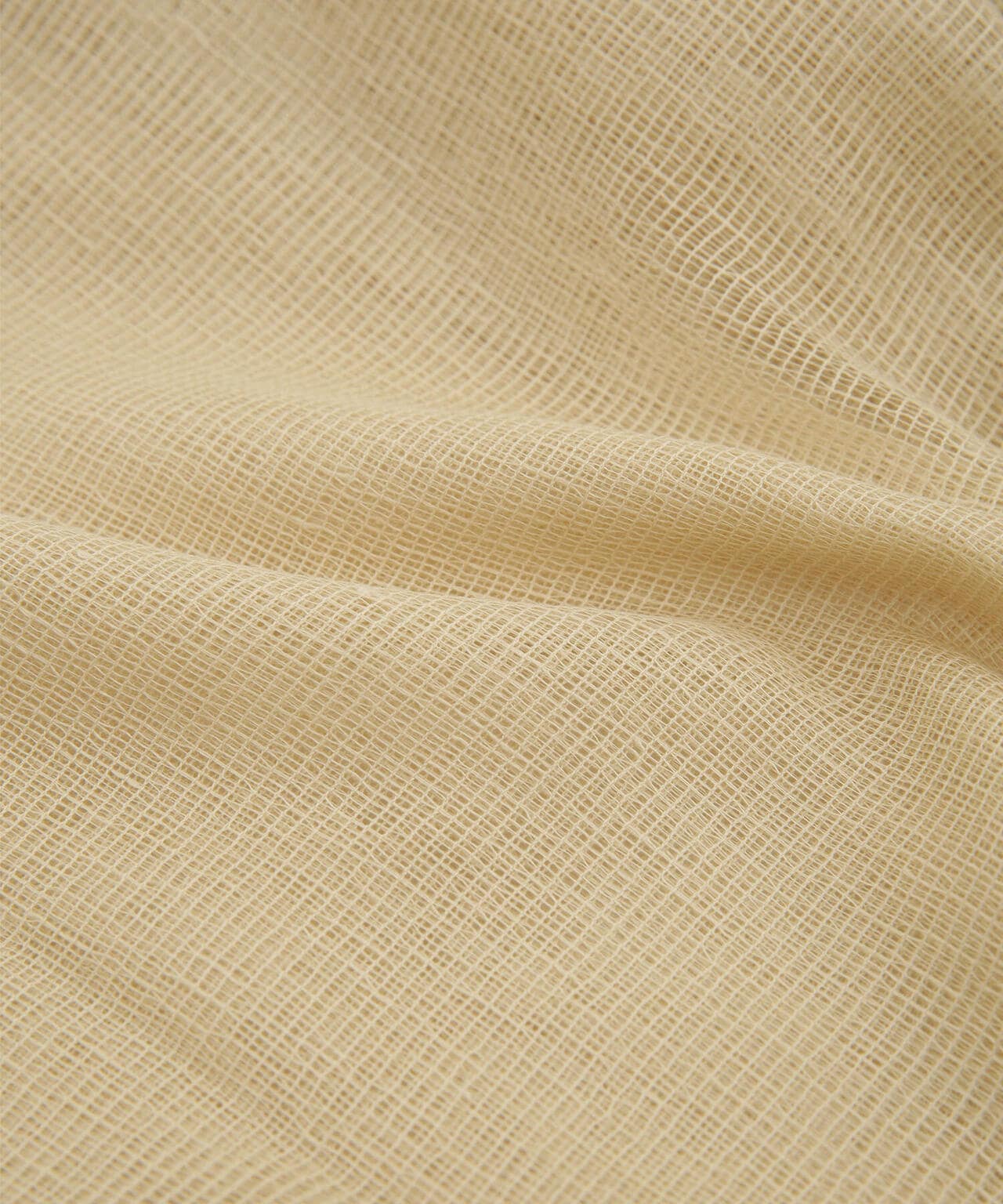 THROW/MARGARET リネンコットンメッシュストール 6712141135
