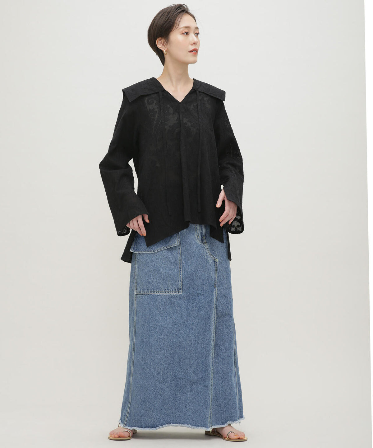 H.A.O/Sailor Blouse 6713120065