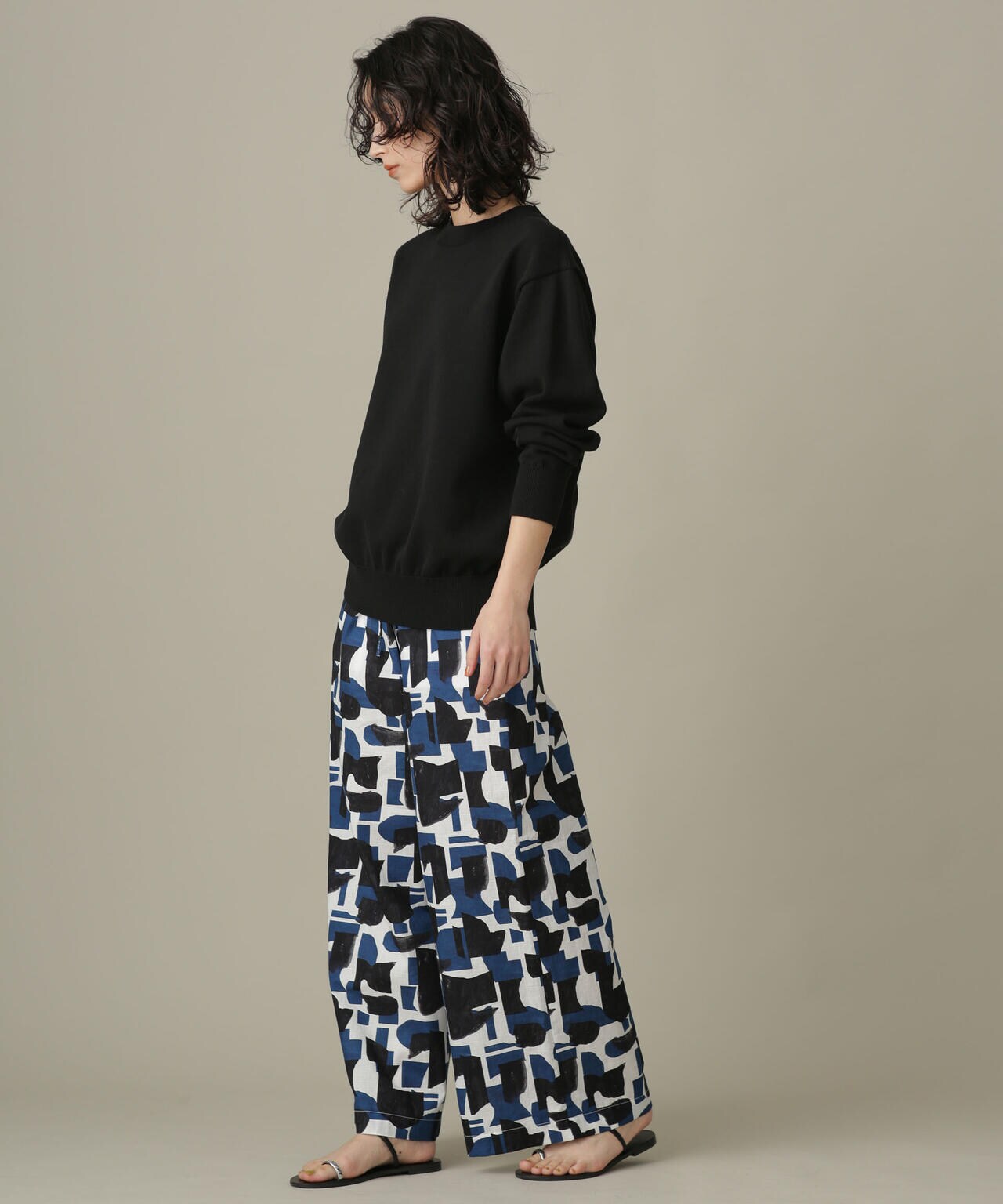 YONETOMI/RIGID SEA ISLAND COTTON P/O 6713122016