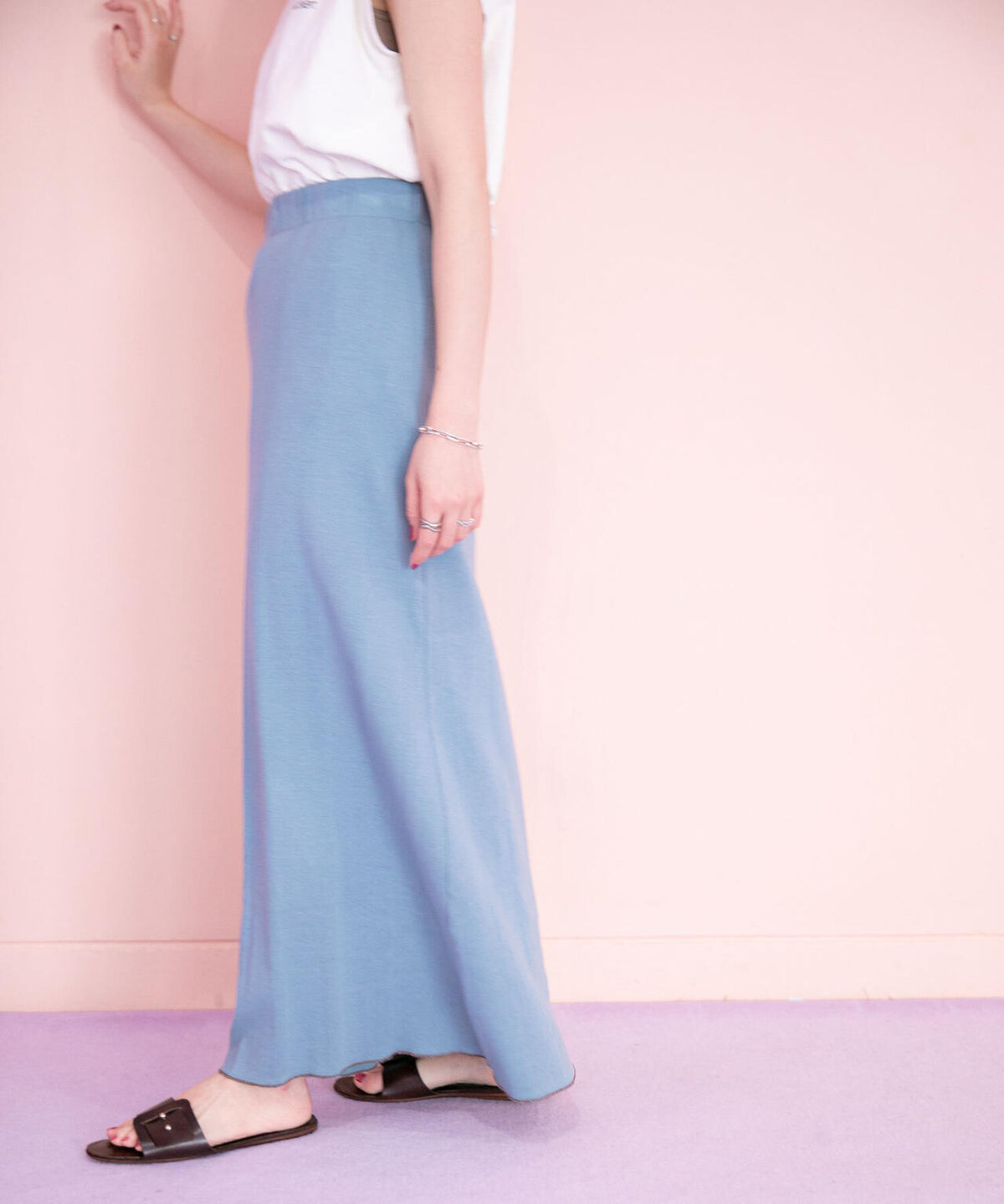 Robert P. Miller/別注 マキシ丈Skirt 6713130016