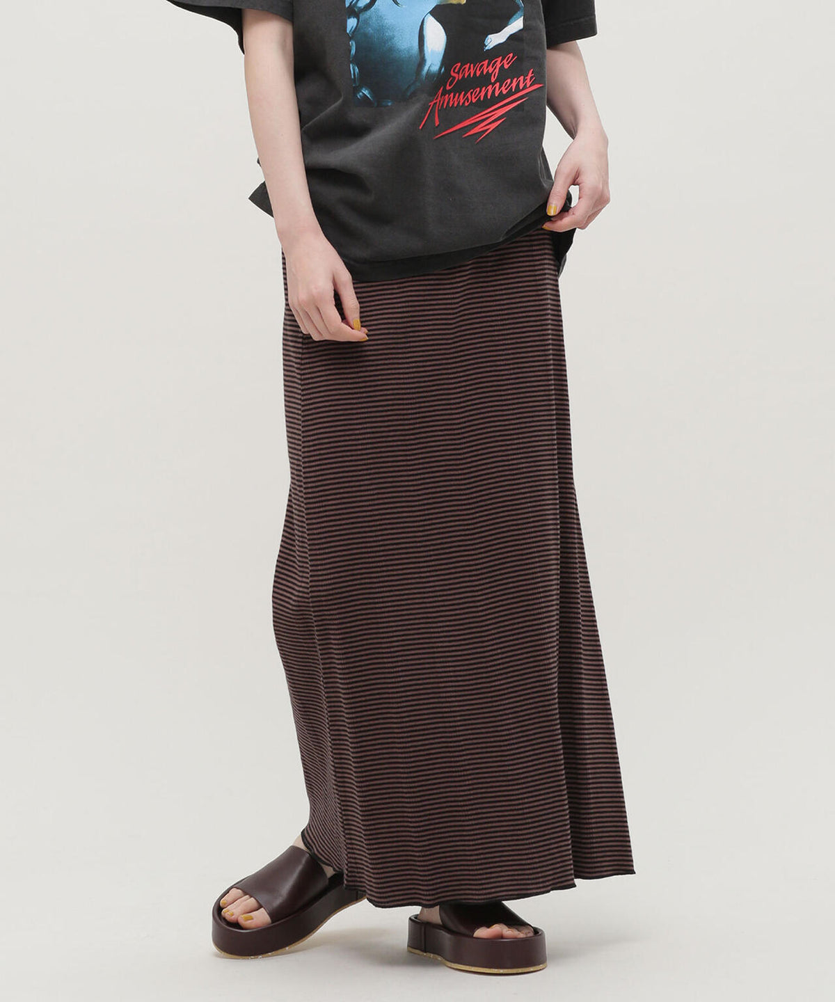 Robert P. Miller/別注 マキシ丈Skirt 6713130016