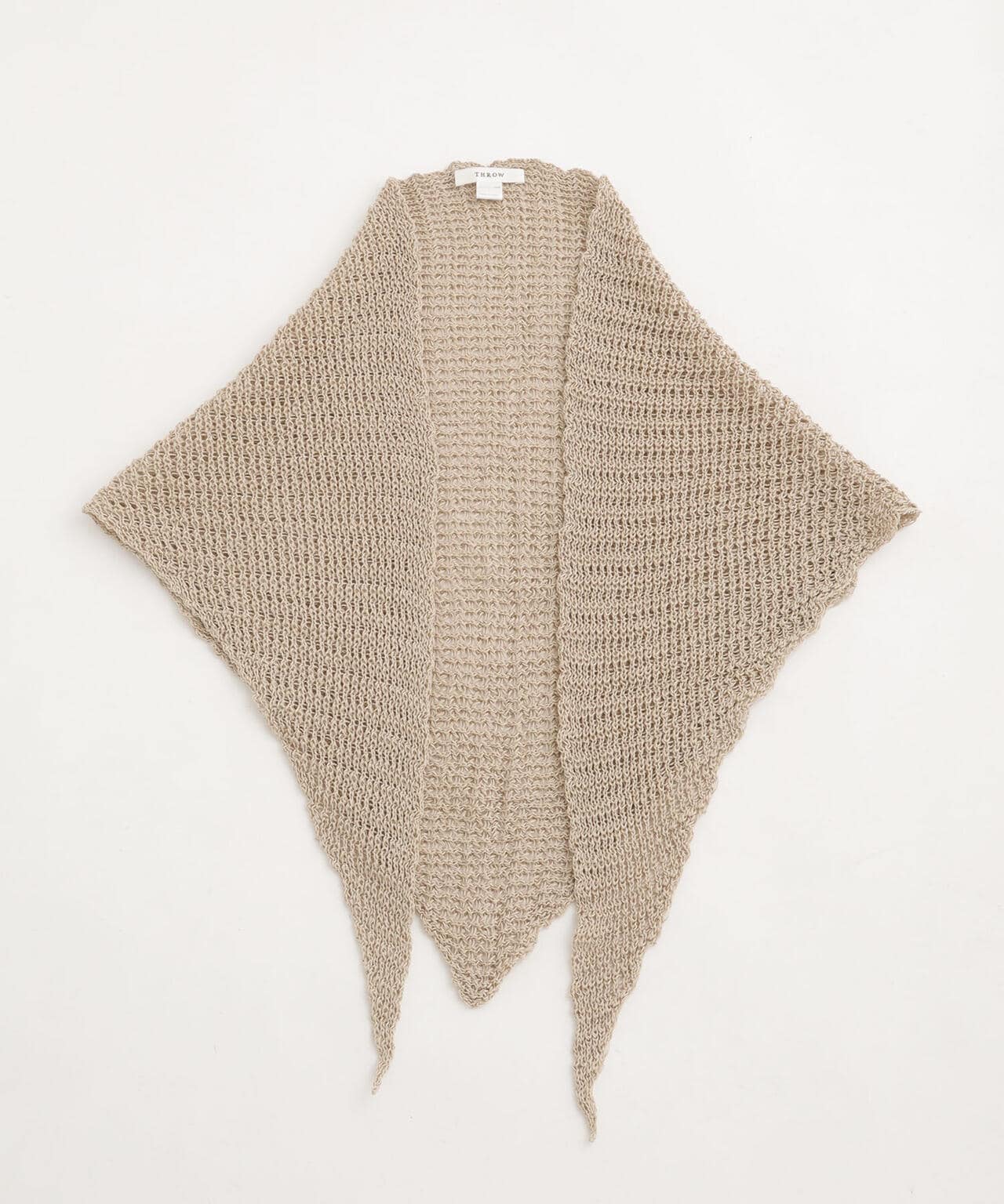 THROW/Triangle Mesh Shawl 6713141066