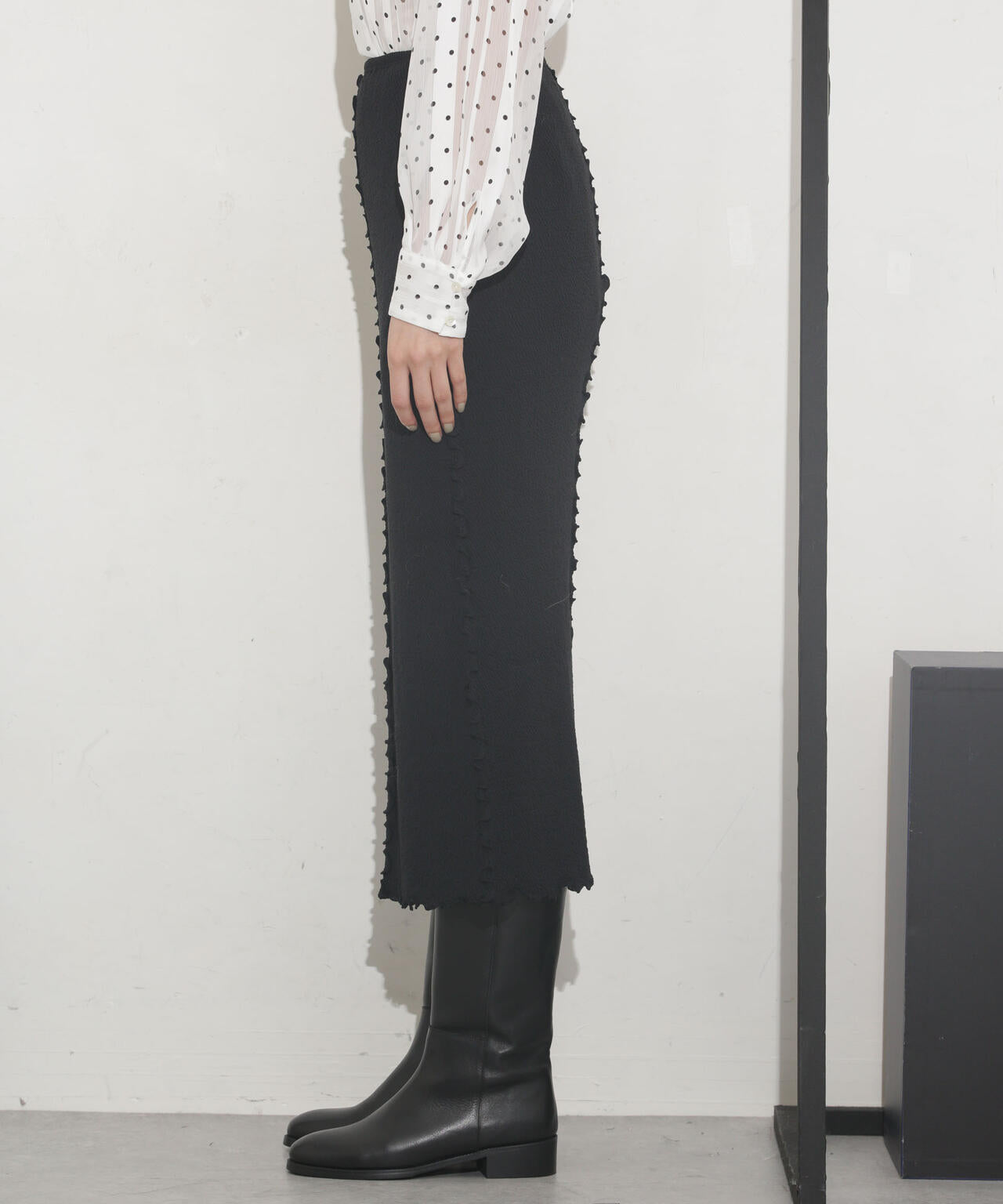 HAKUJI/JQ strech skirt 6713230010