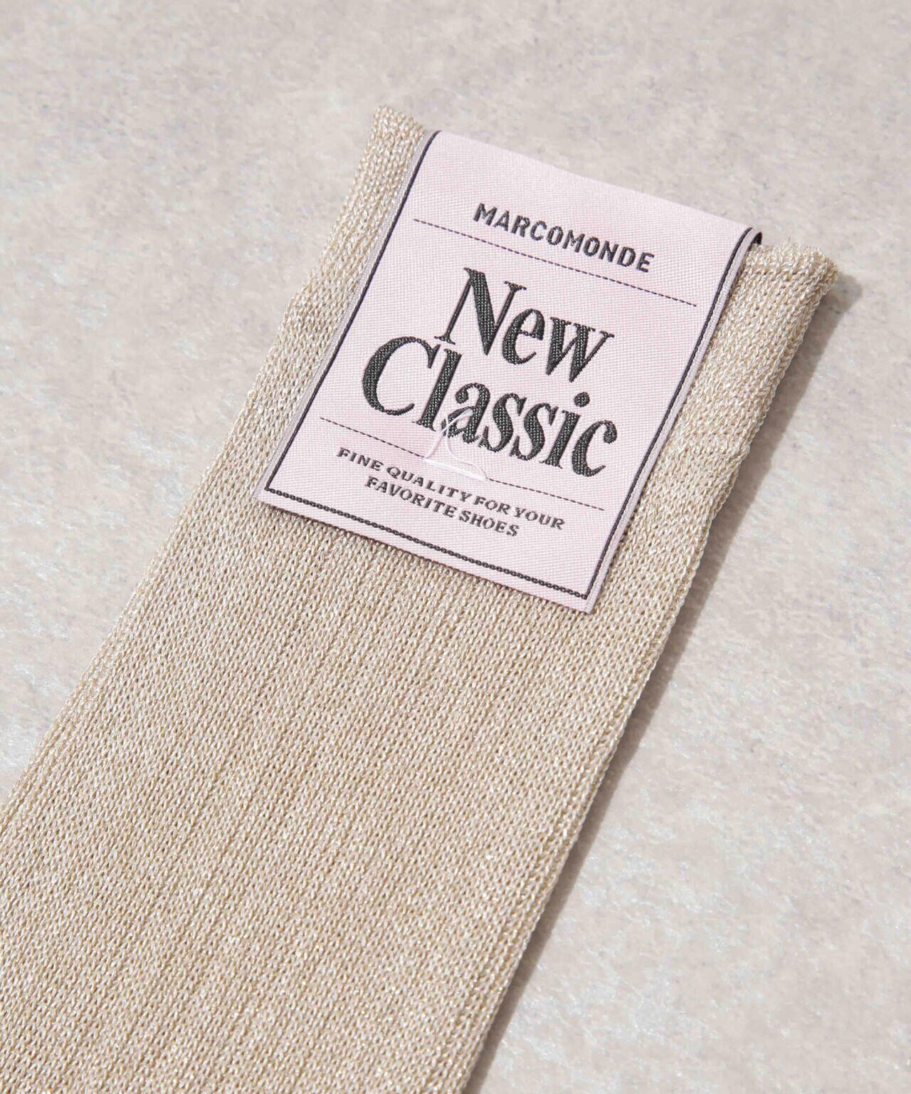 MARCOMONDE/glitter tabi socks 6713251003