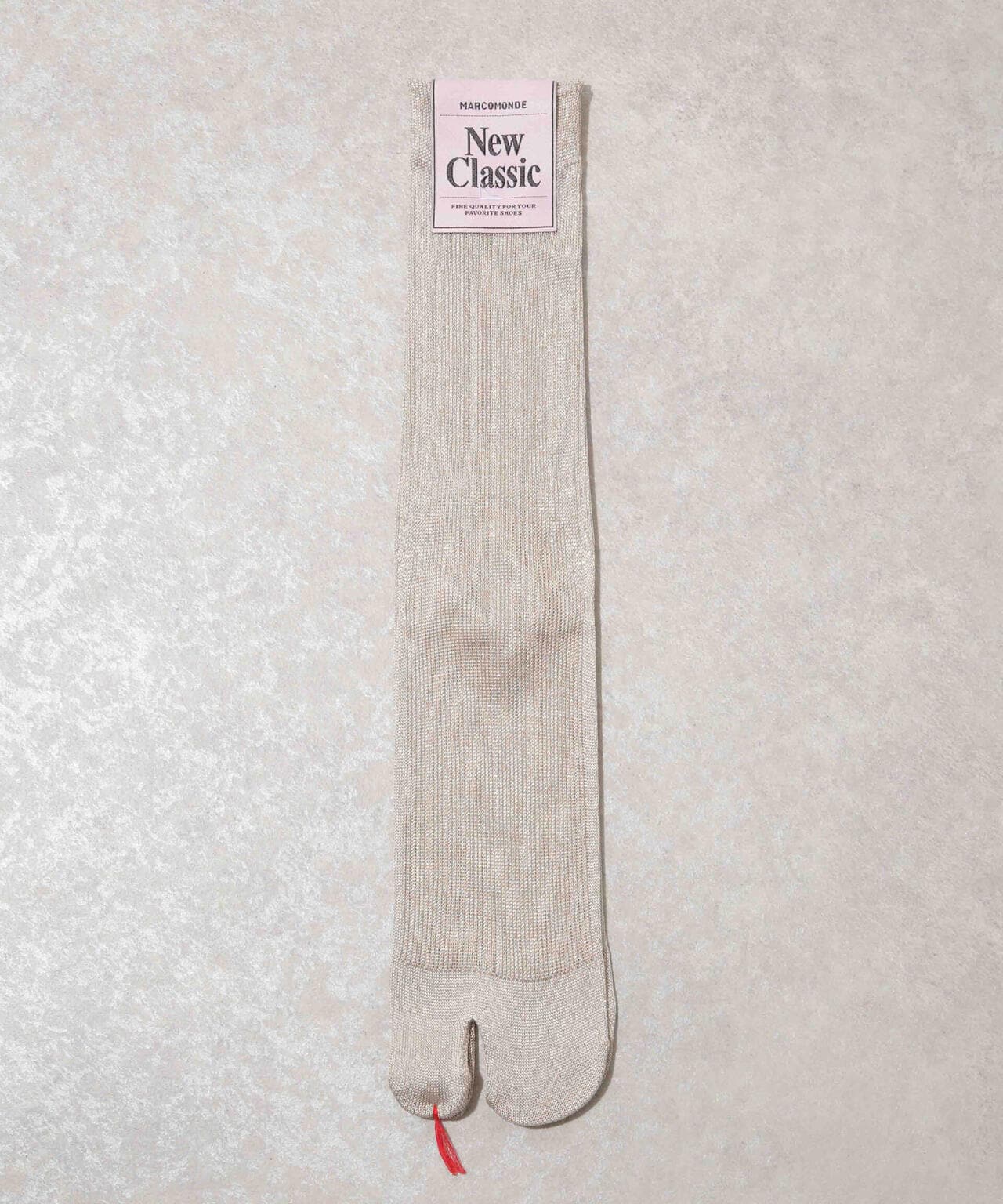 MARCOMONDE/glitter tabi socks 6713251003