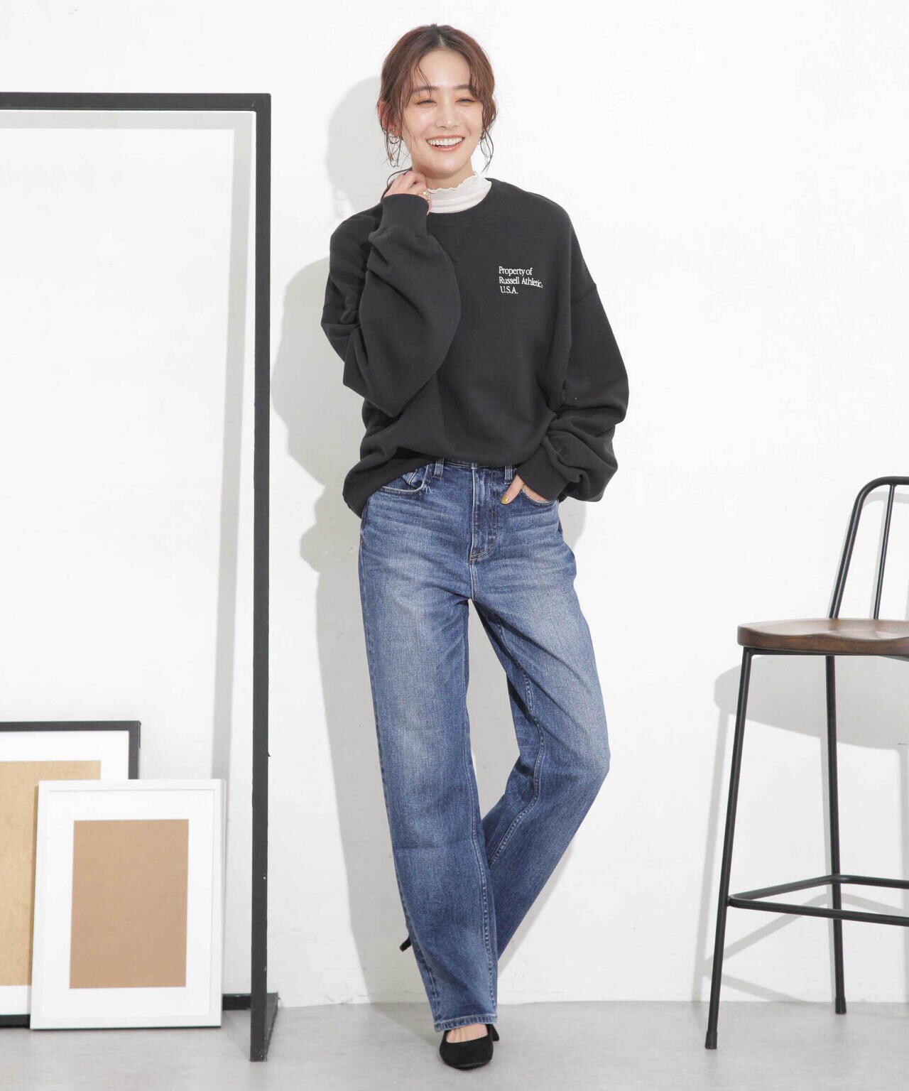 Healthy DENIM/別注 Tallow ストレートデニム 6714127038