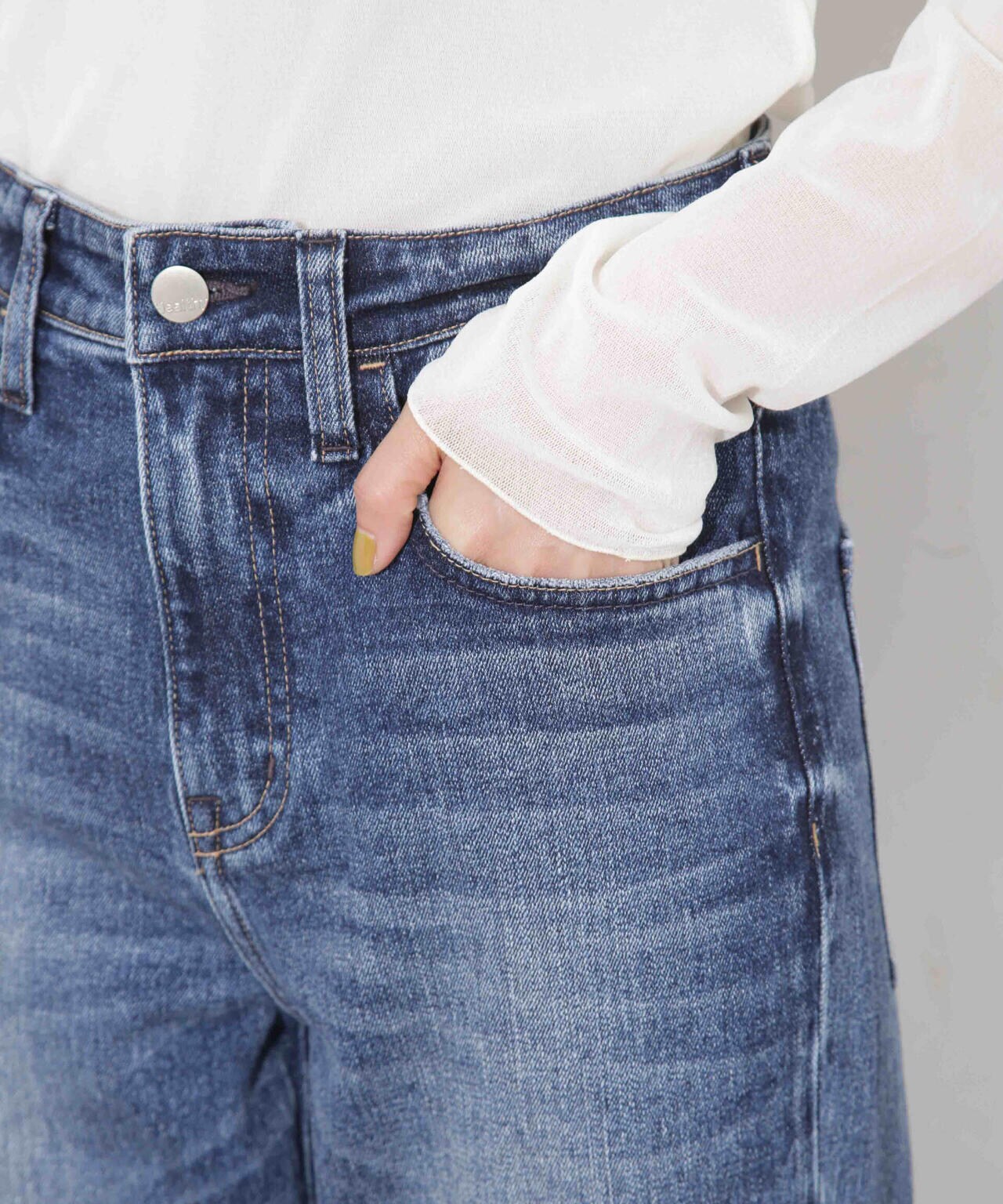 Healthy DENIM/別注 Tallow ストレートデニム 6714127038